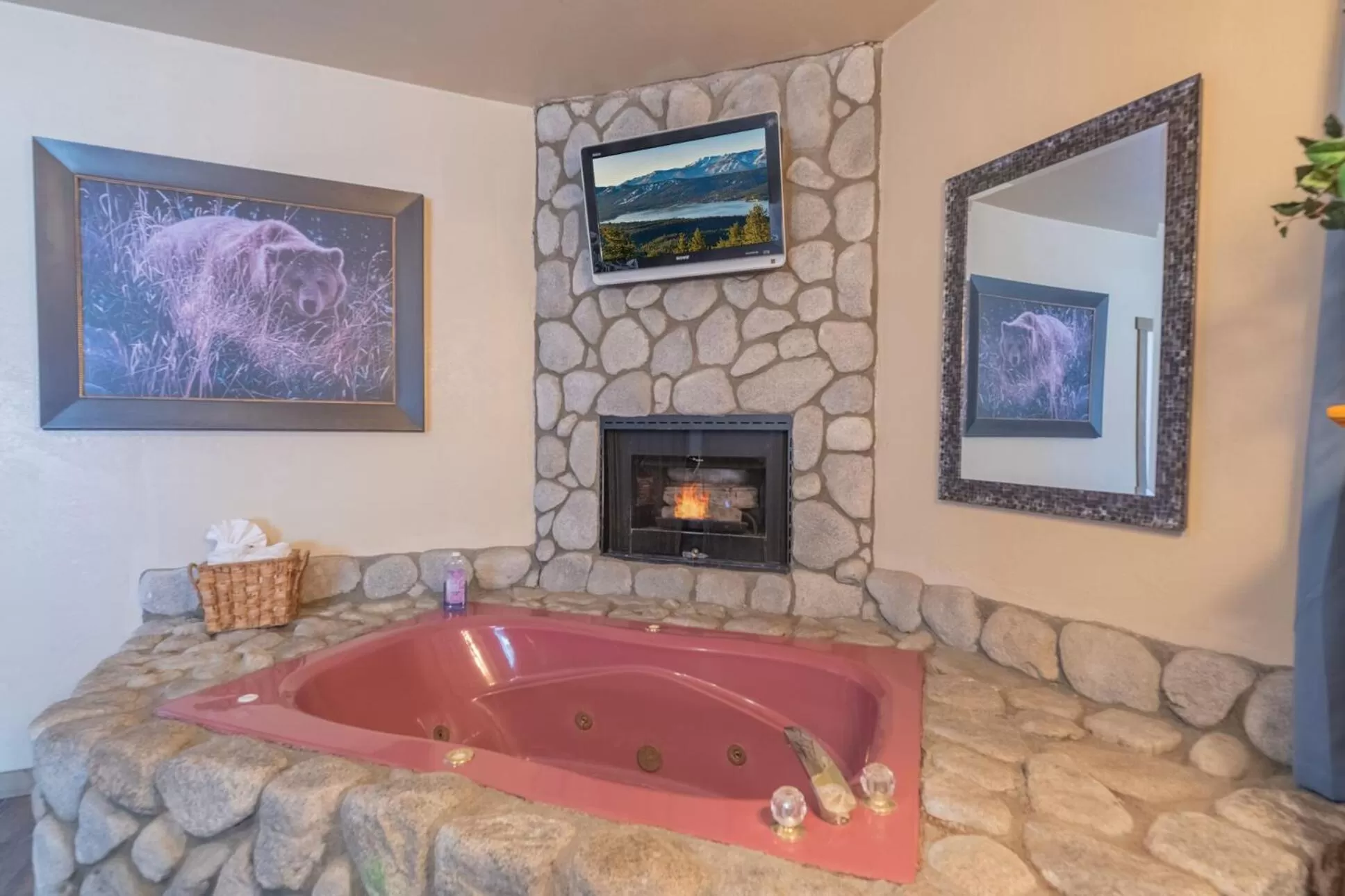 Bath in Black Forest Lodge