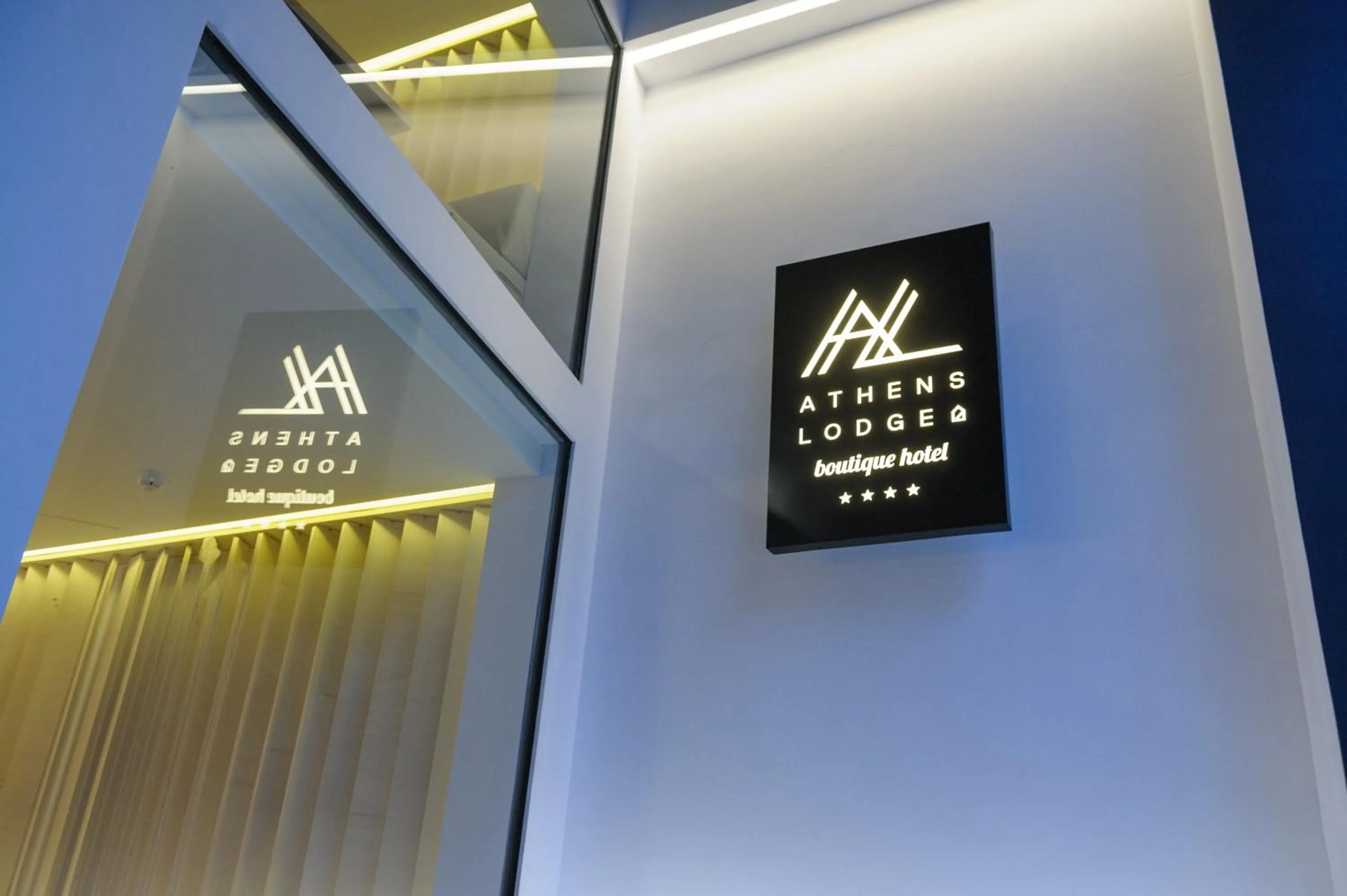 Property building in Athens Lodge by Athens Prime Hotels