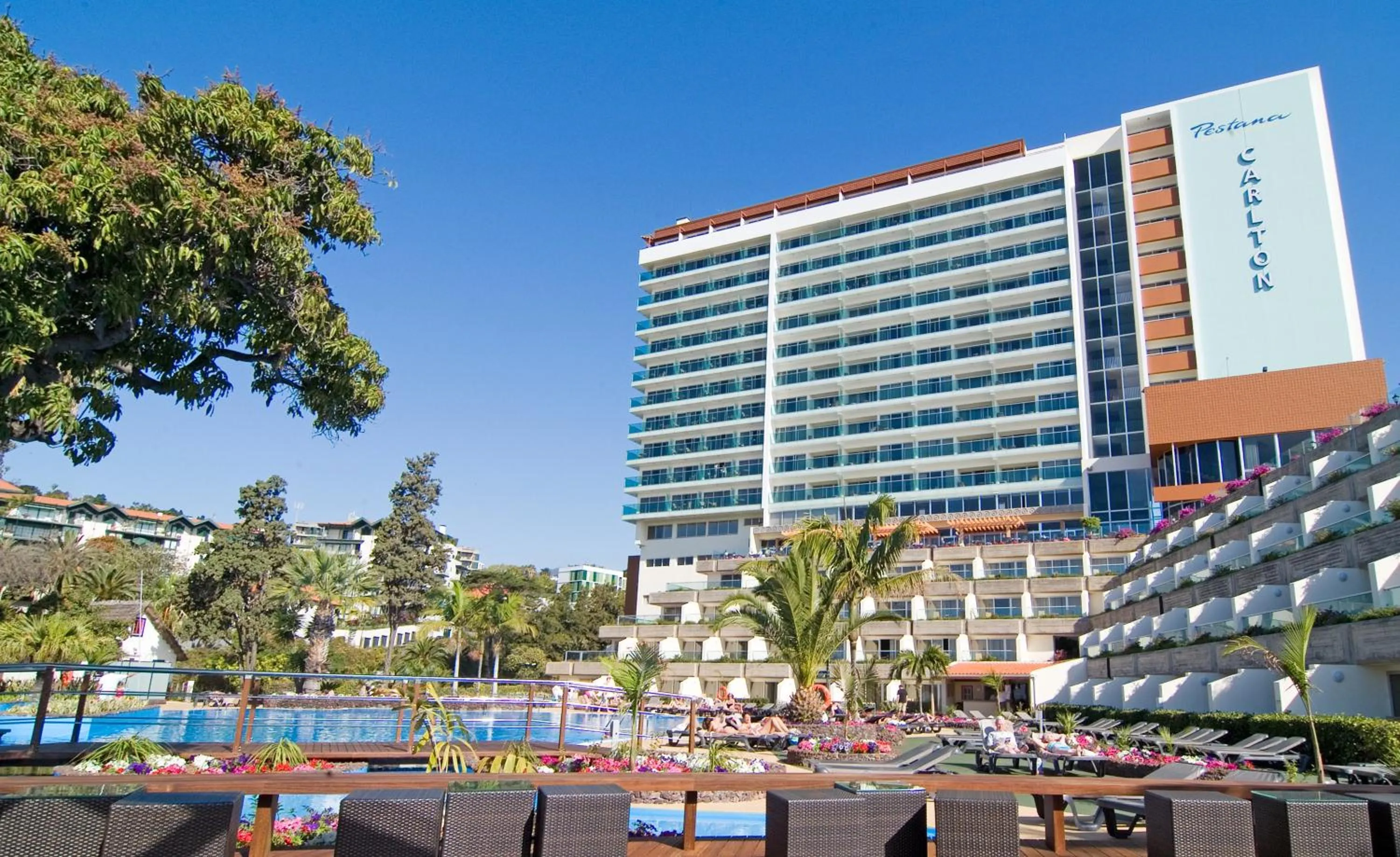 Property building in Pestana Carlton Madeira Ocean Resort Hotel