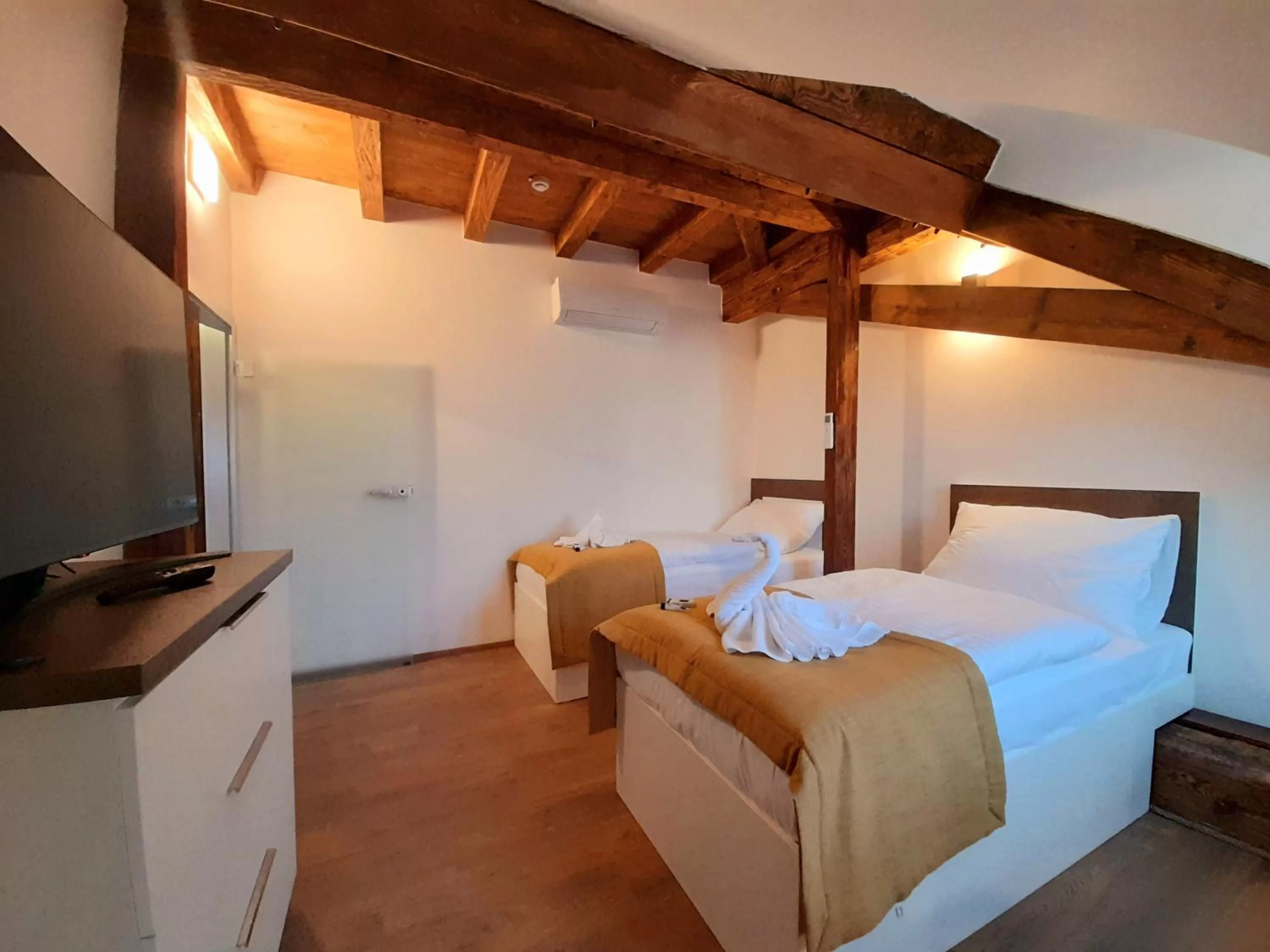 Bedroom in Residence Mariánská