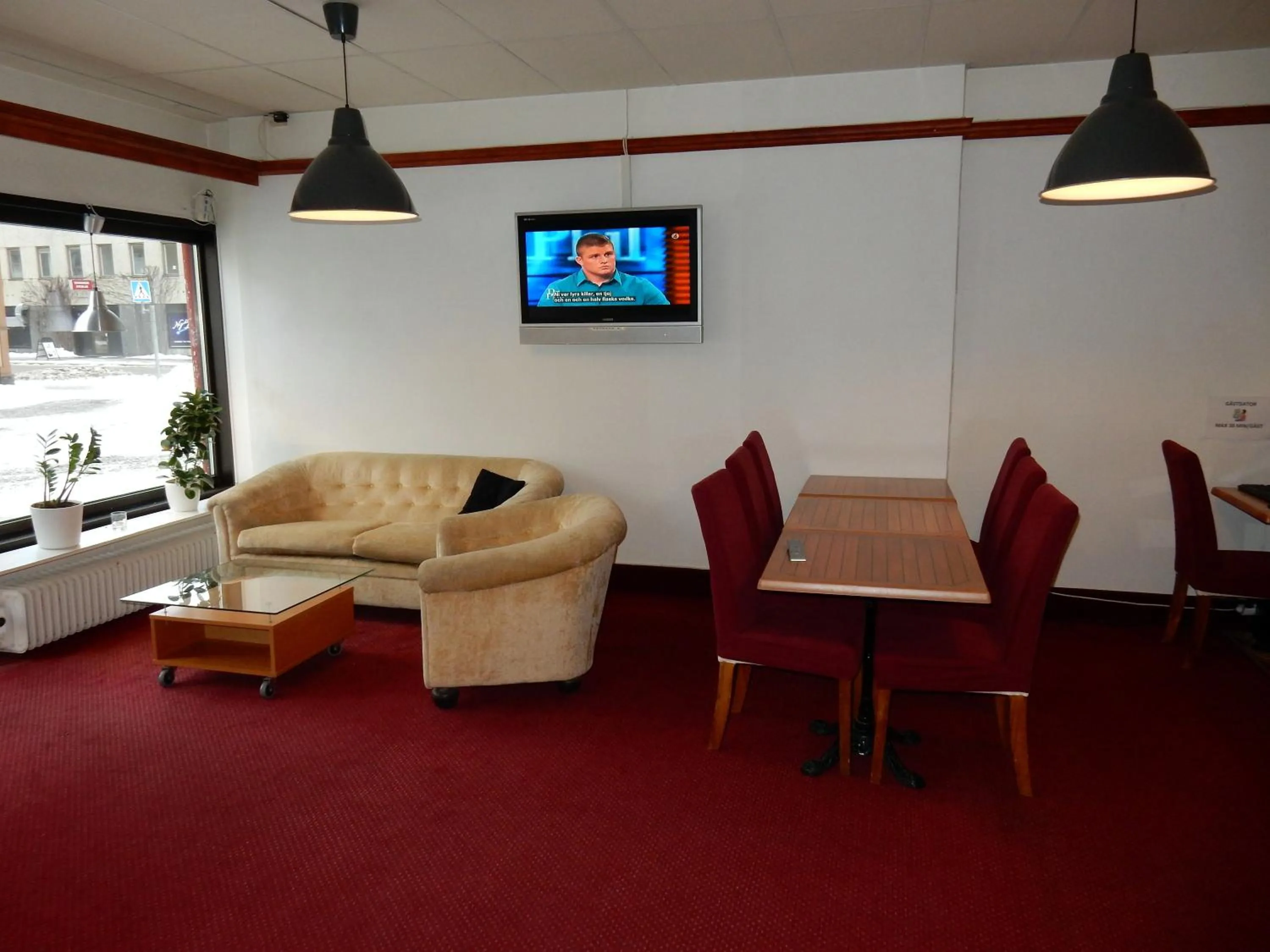 Lobby or reception in Grand Hotell Bollnäs