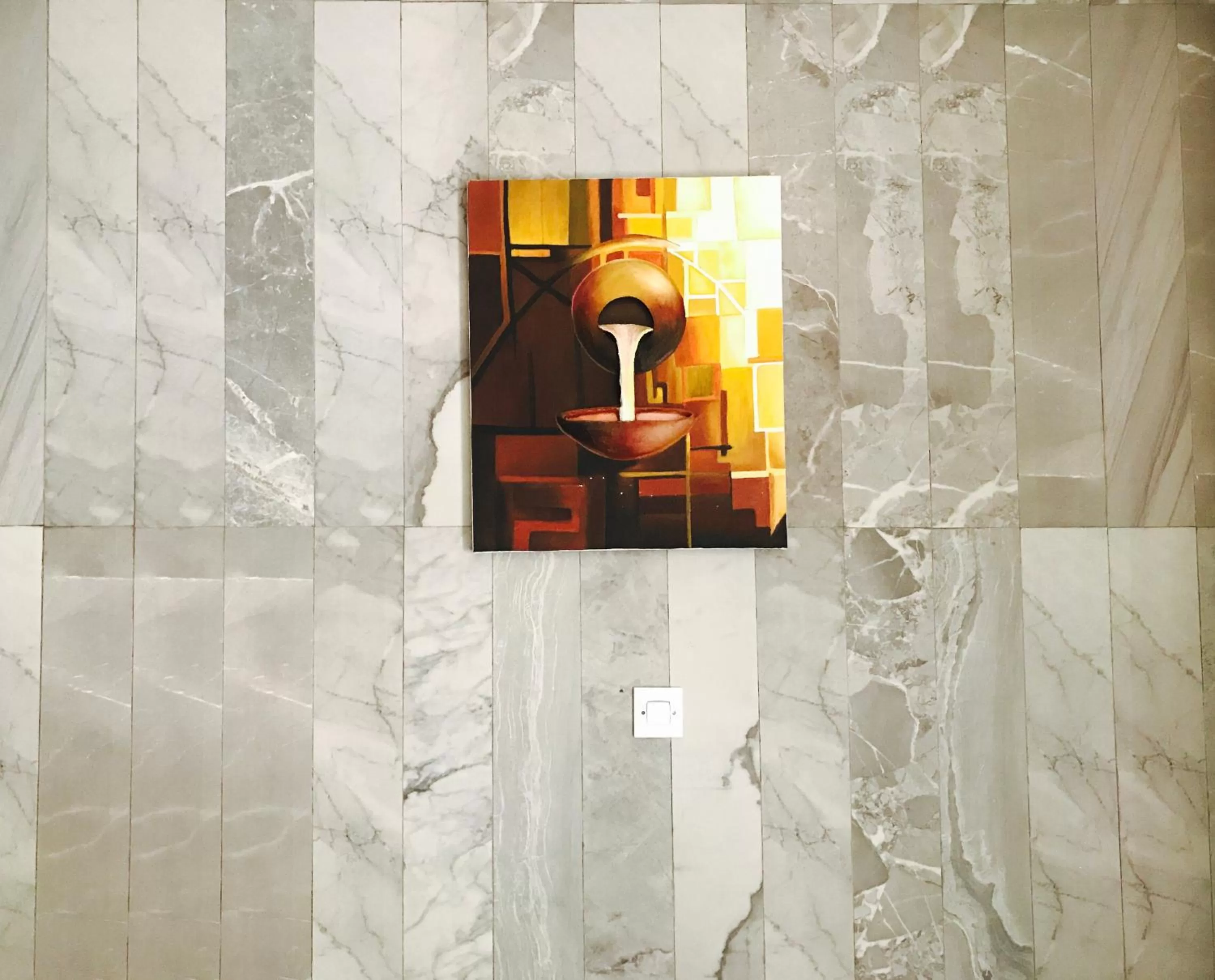 Decorative detail, Bathroom in La Vallée de Bana