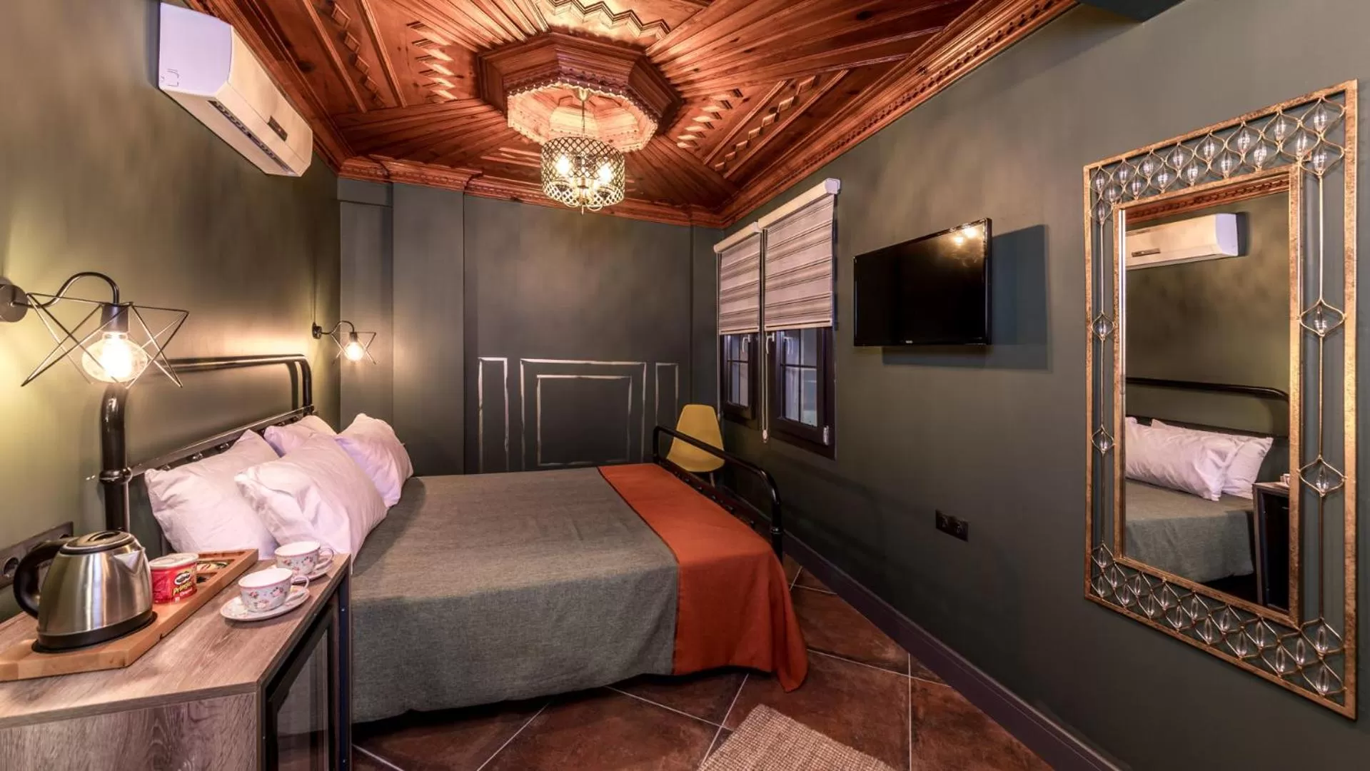 Bed in Sunset Hotel Marmaris