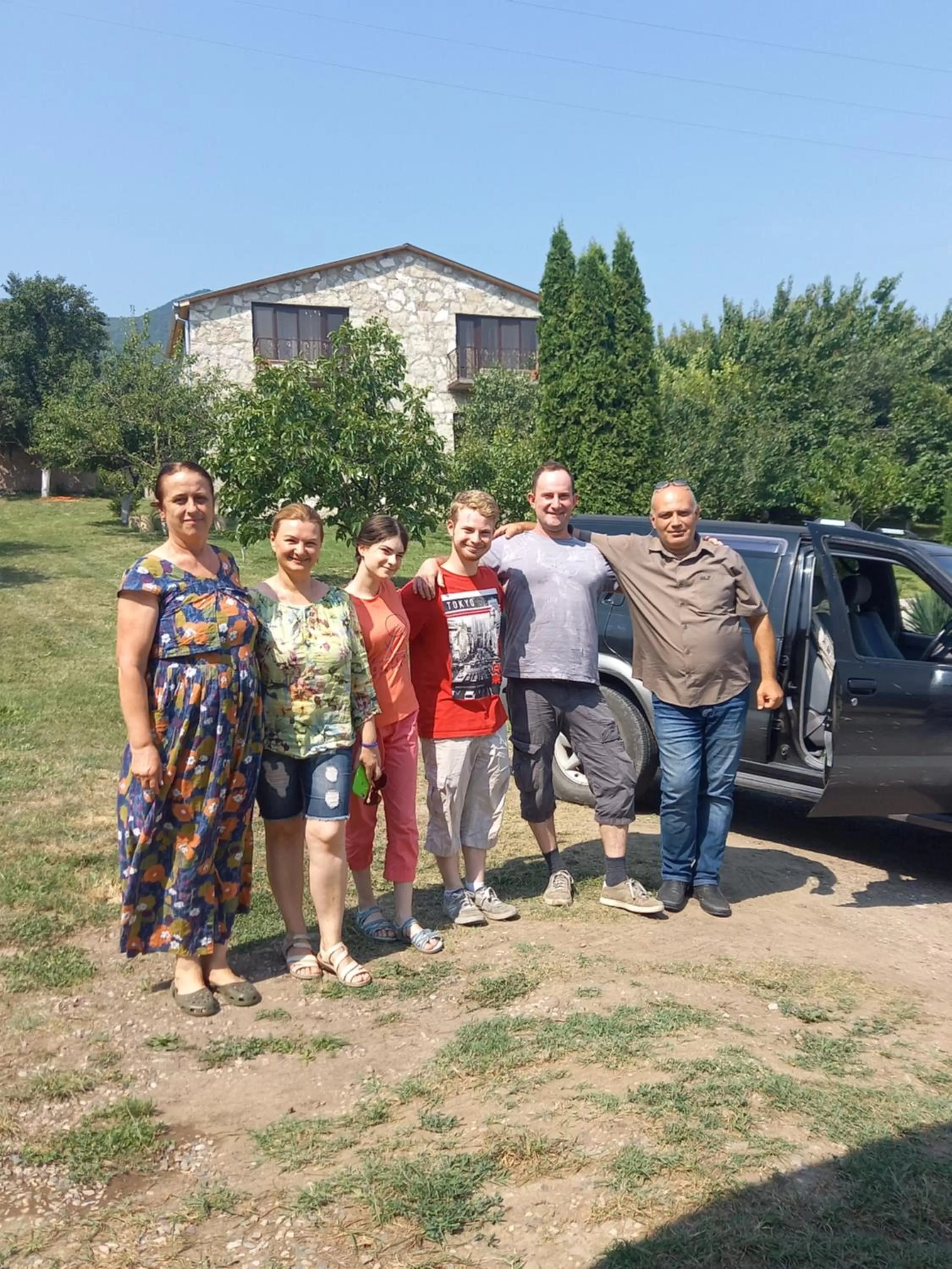 People, Family in Guest house Ijevan's Garden
