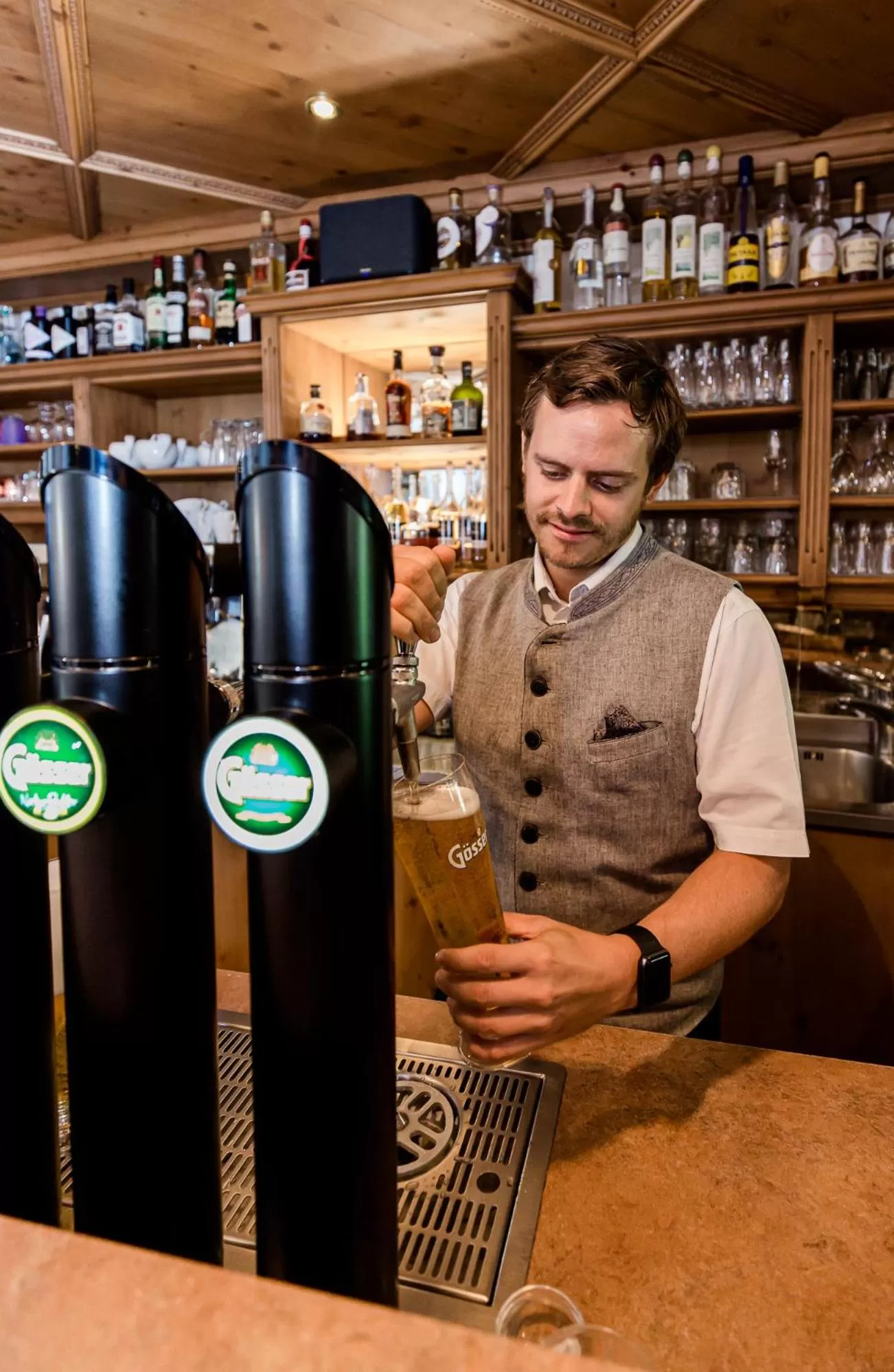 Lounge or bar in Hotel Stubaierhof