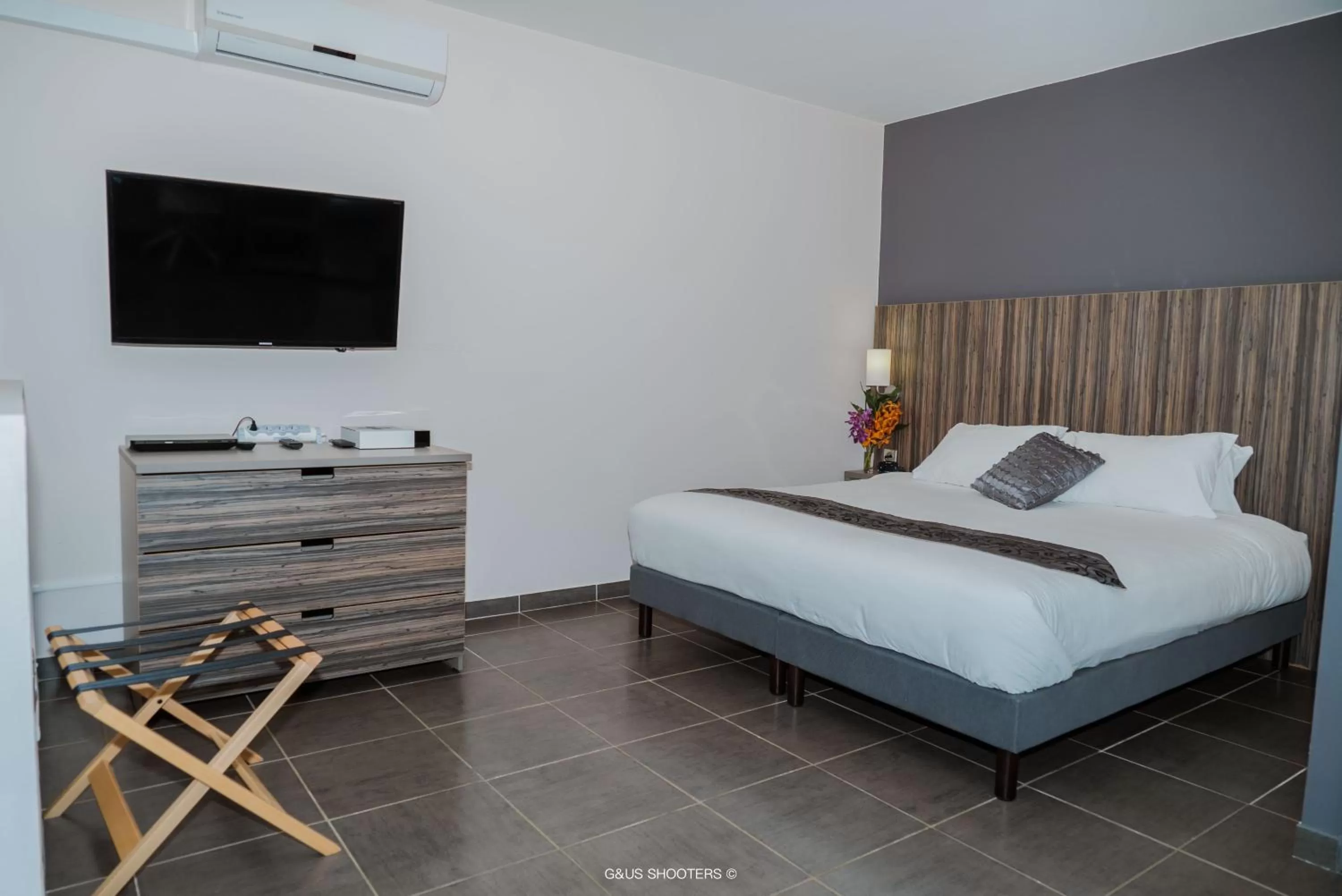 Bedroom, Bed in Eclipse Belle Etoile Appart'hôtel