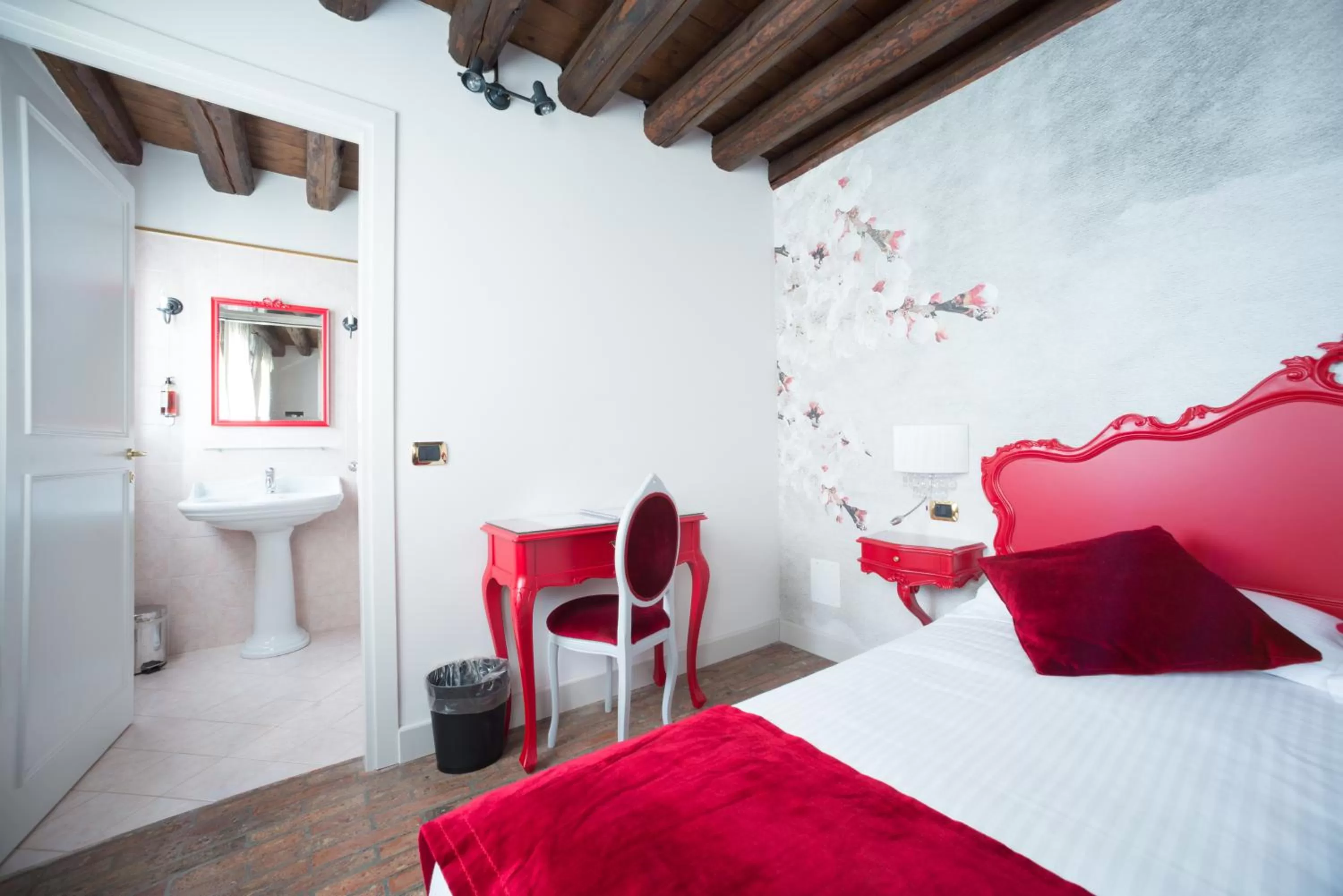 Bed in Villa Gasparini