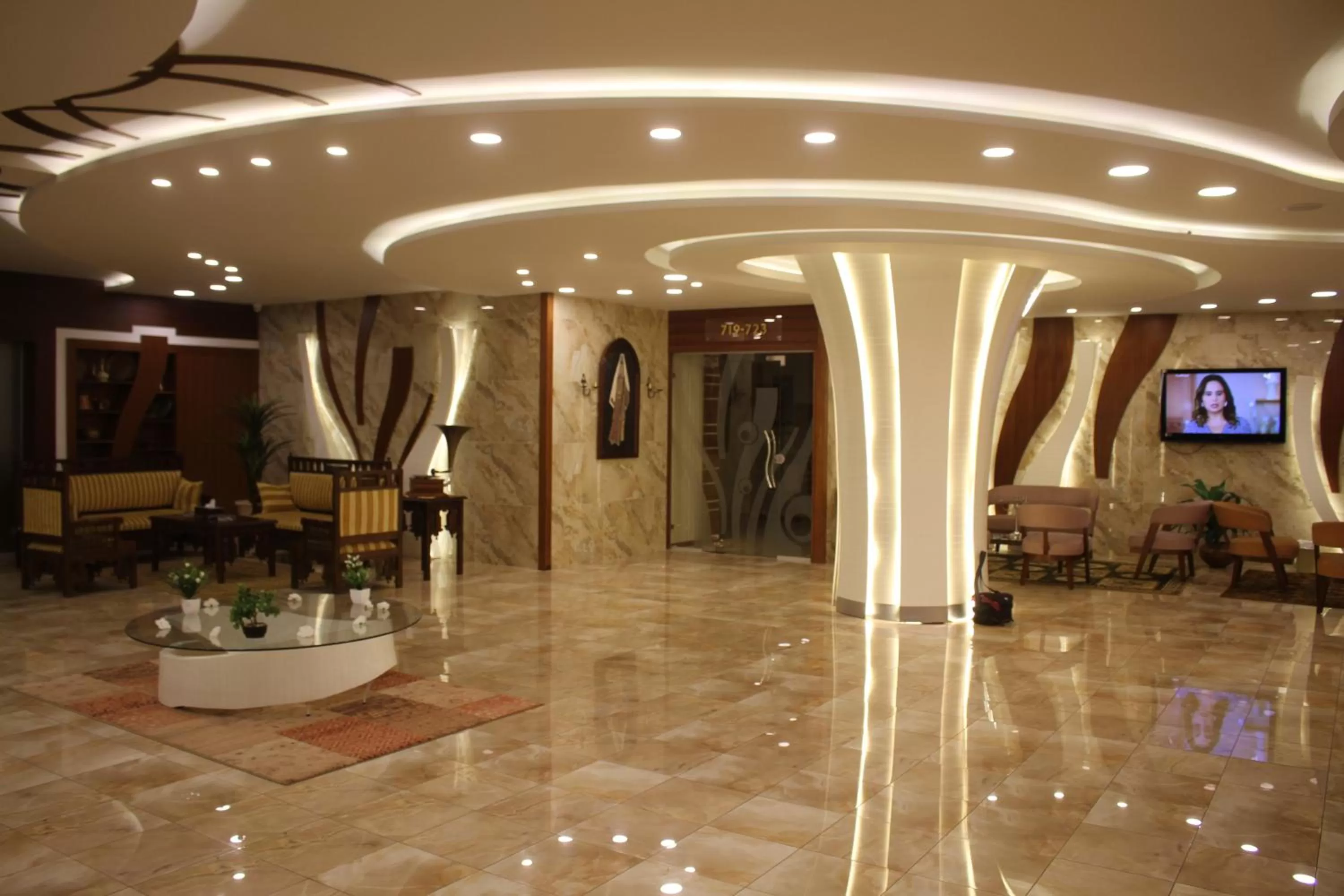 Lobby or reception, Lounge/Bar in Saleem Afandi Hotel