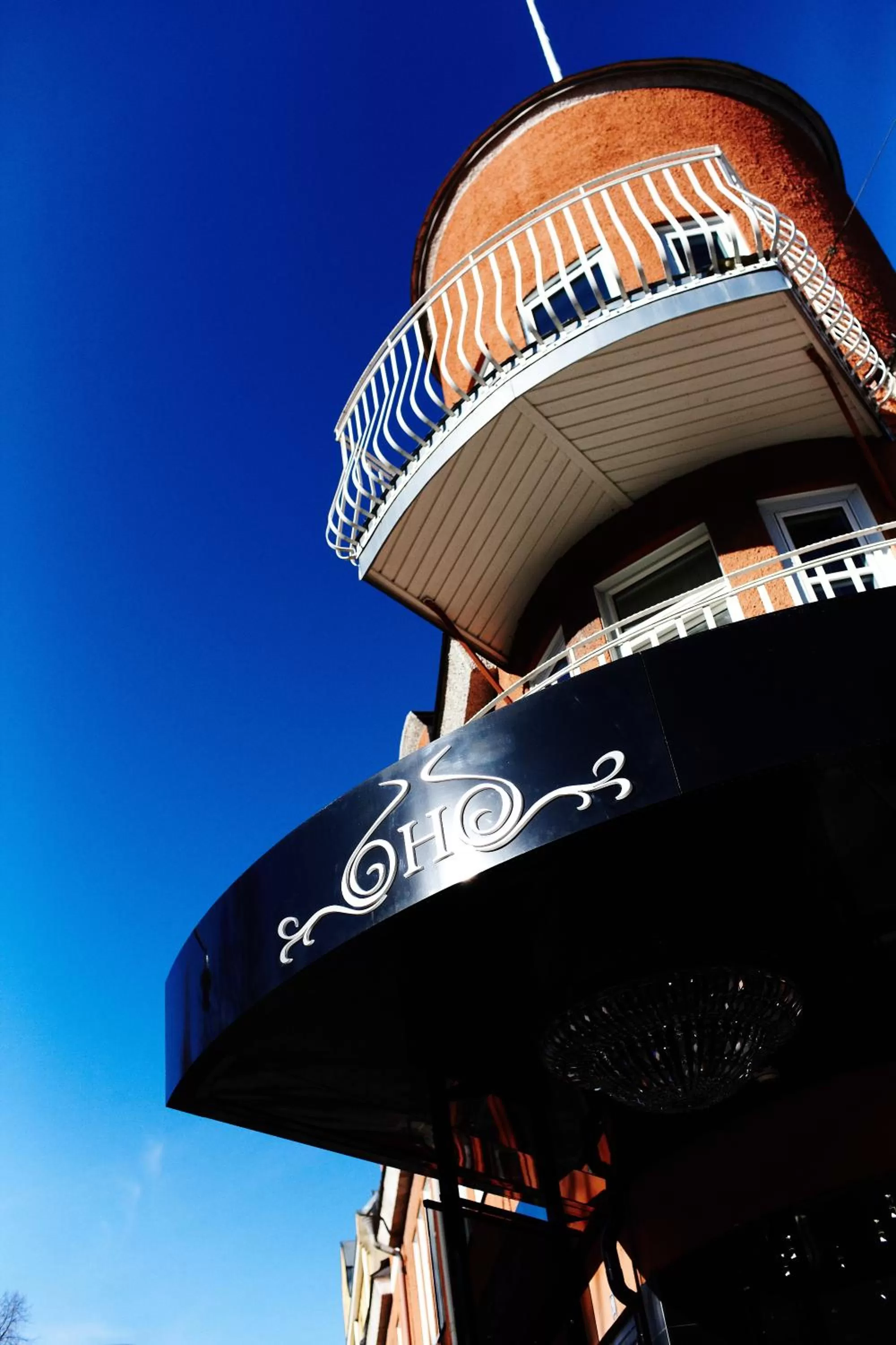 Facade/entrance in Huskvarna Stadshotell