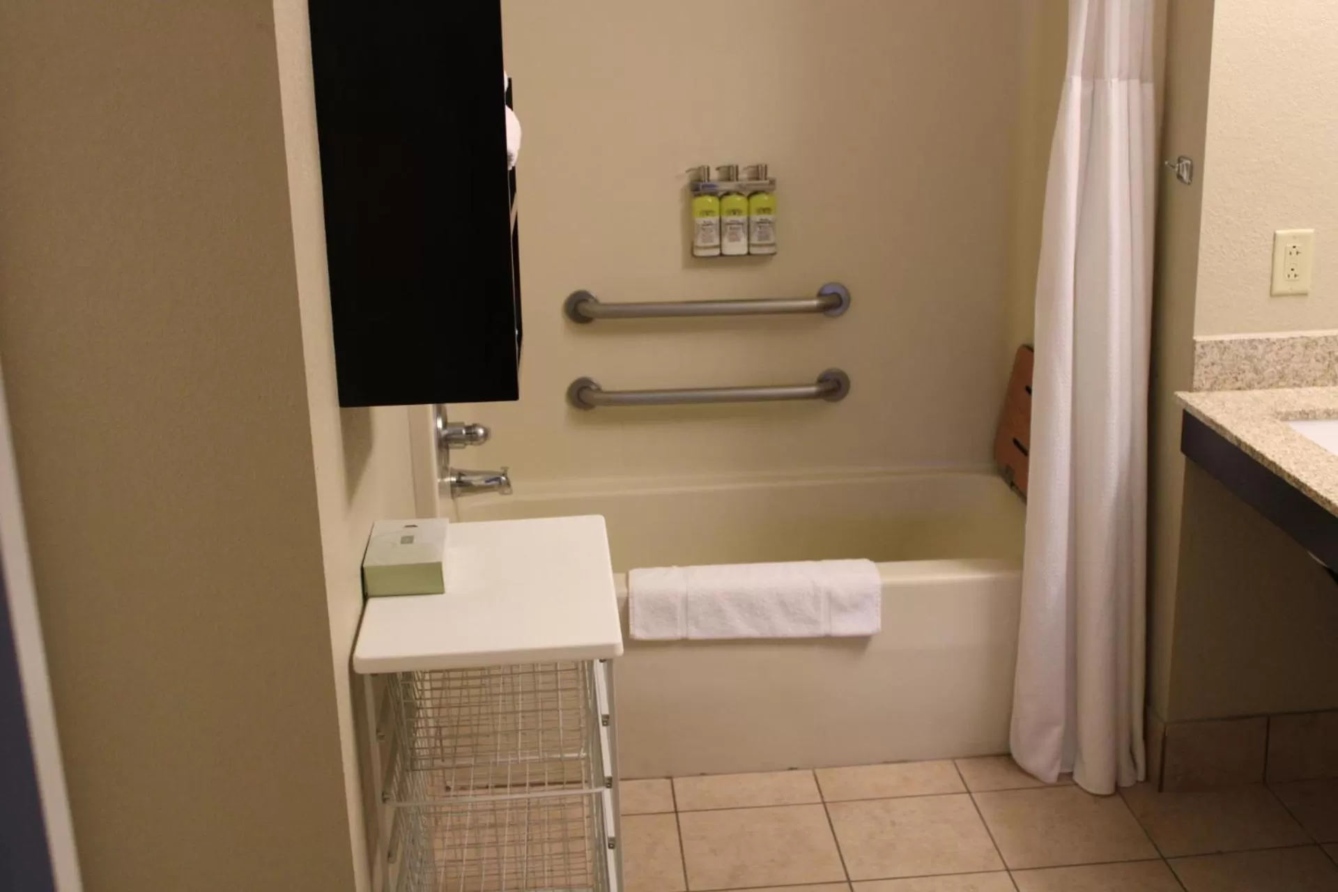 Bathroom in Staybridge Suites Columbus-Airport by IHG
