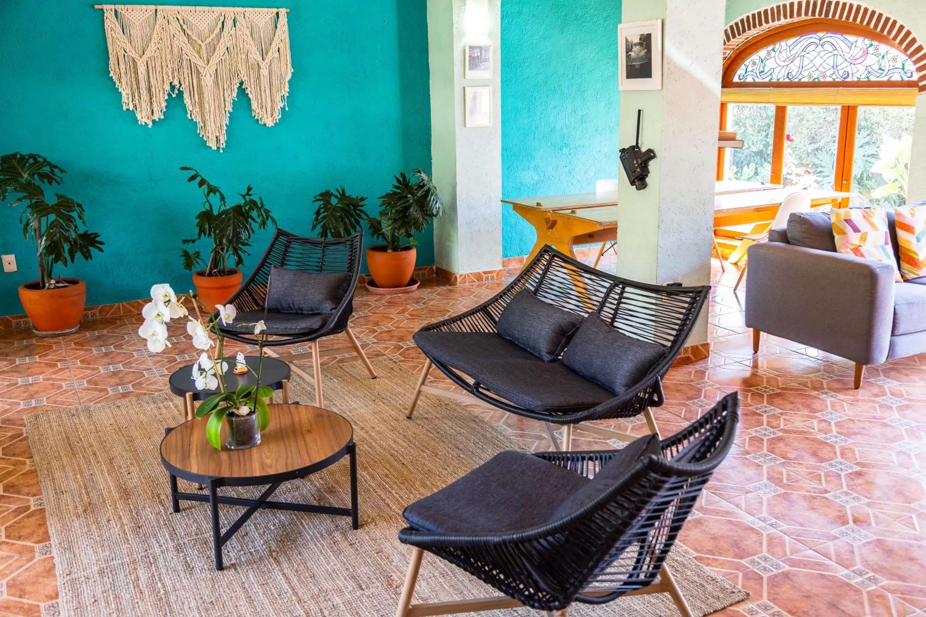 Seating area in Colibrí Turquesa