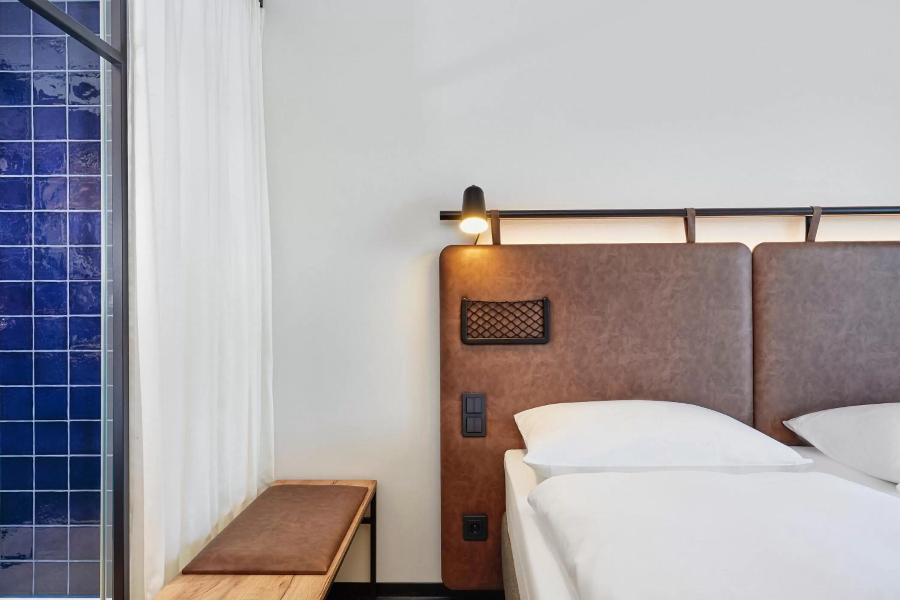 Bed in H2 Hotel Düsseldorf City