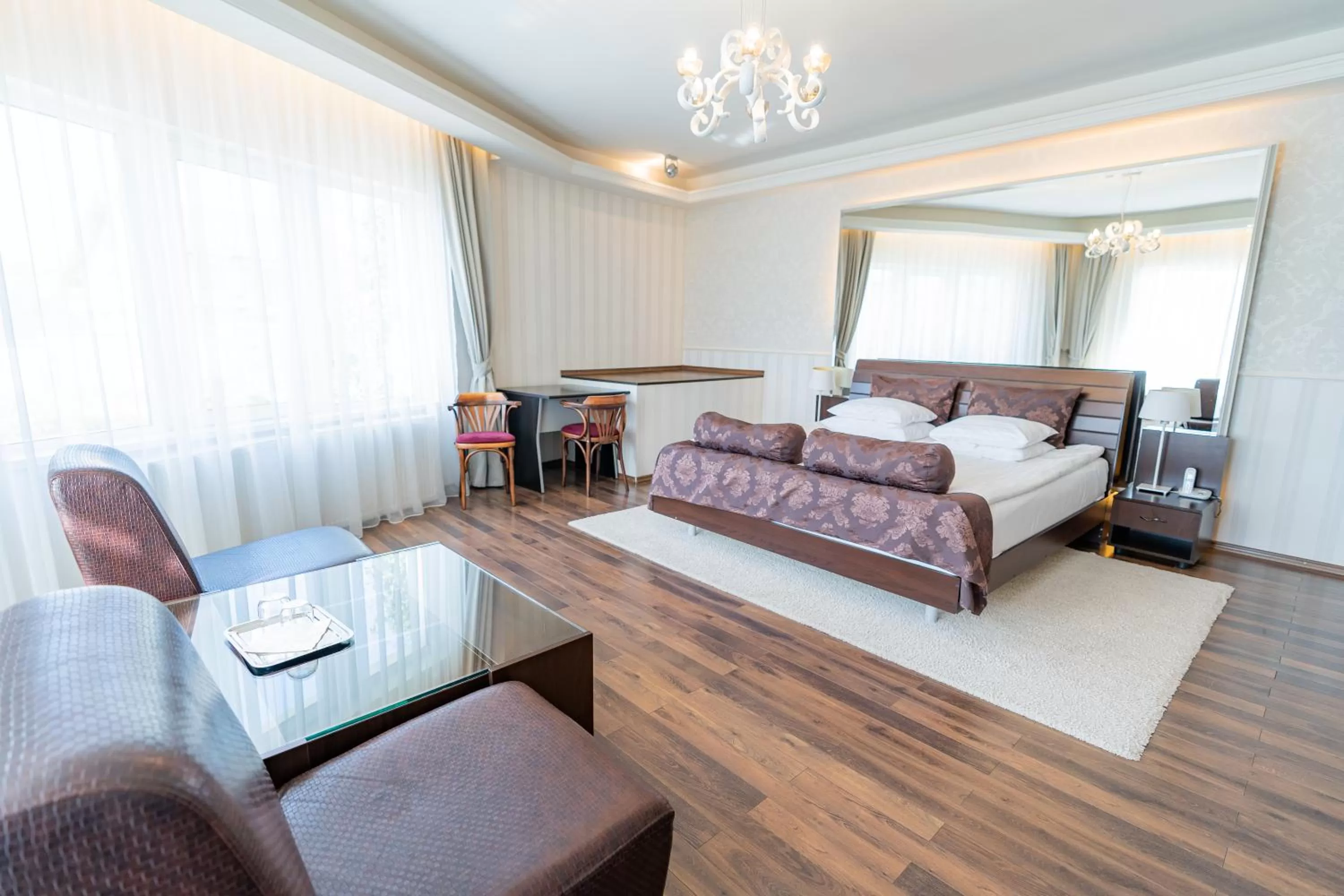 Bed in Hotel Belvedere