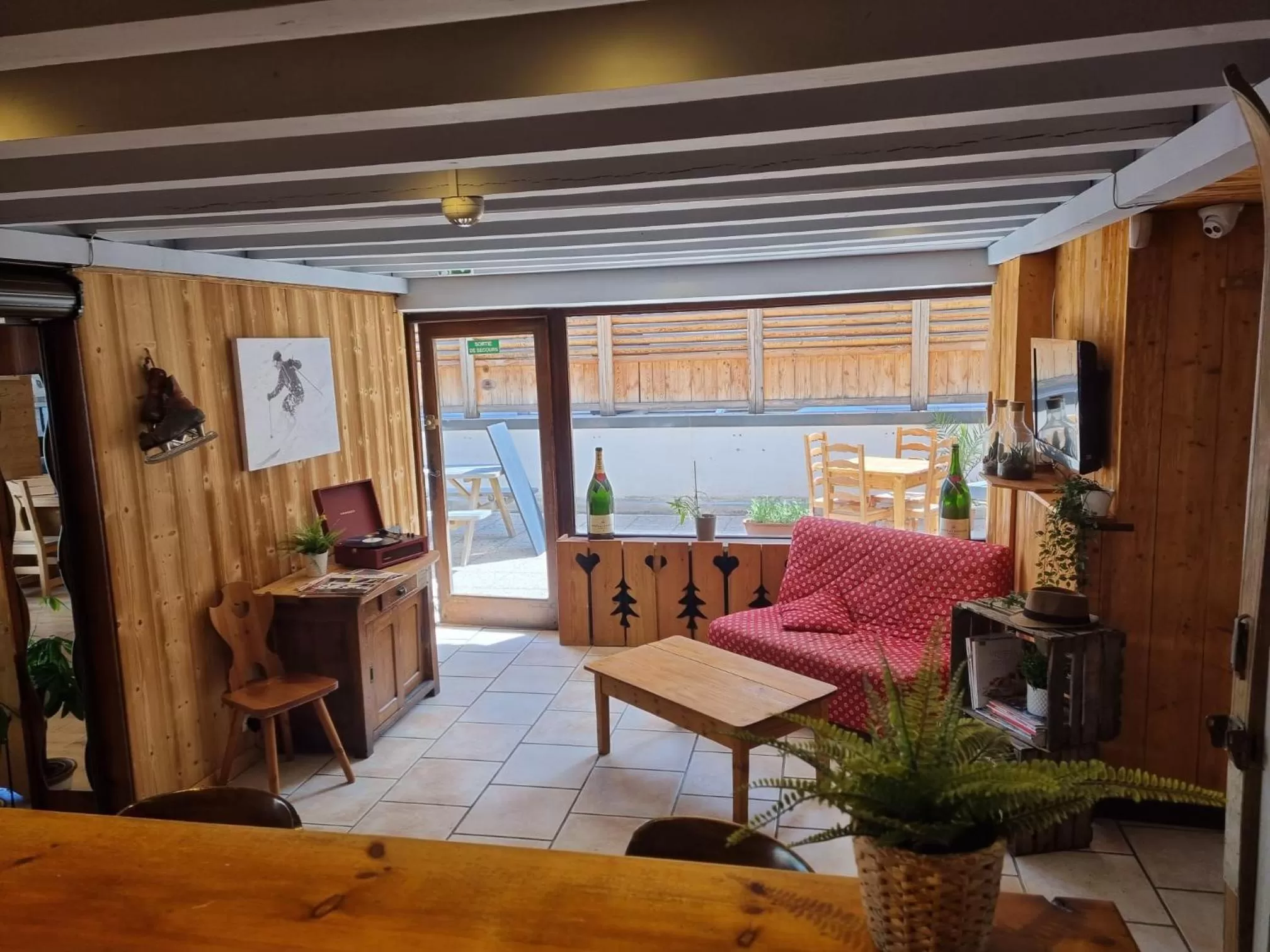 Seating Area in Hotel La Meije