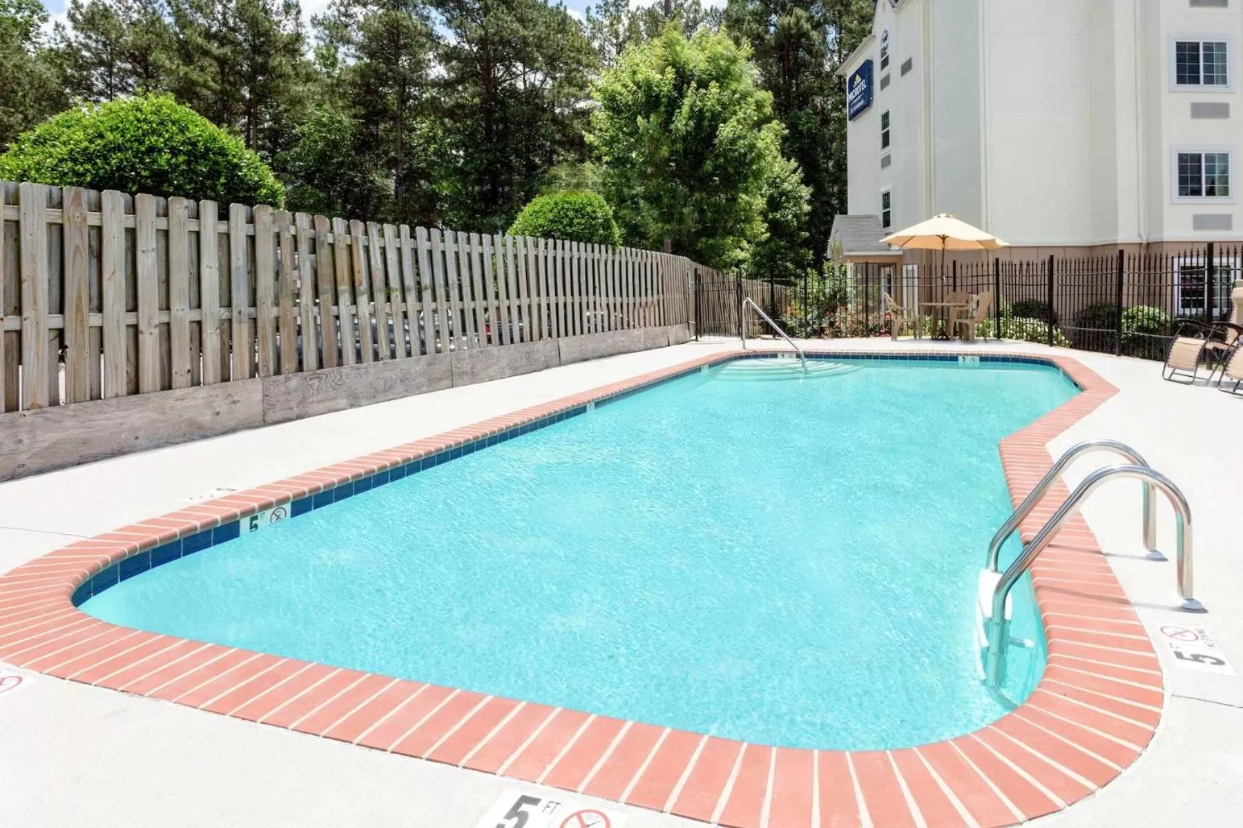 Swimming pool in Microtel Inn & Suites by Wyndham Bremen