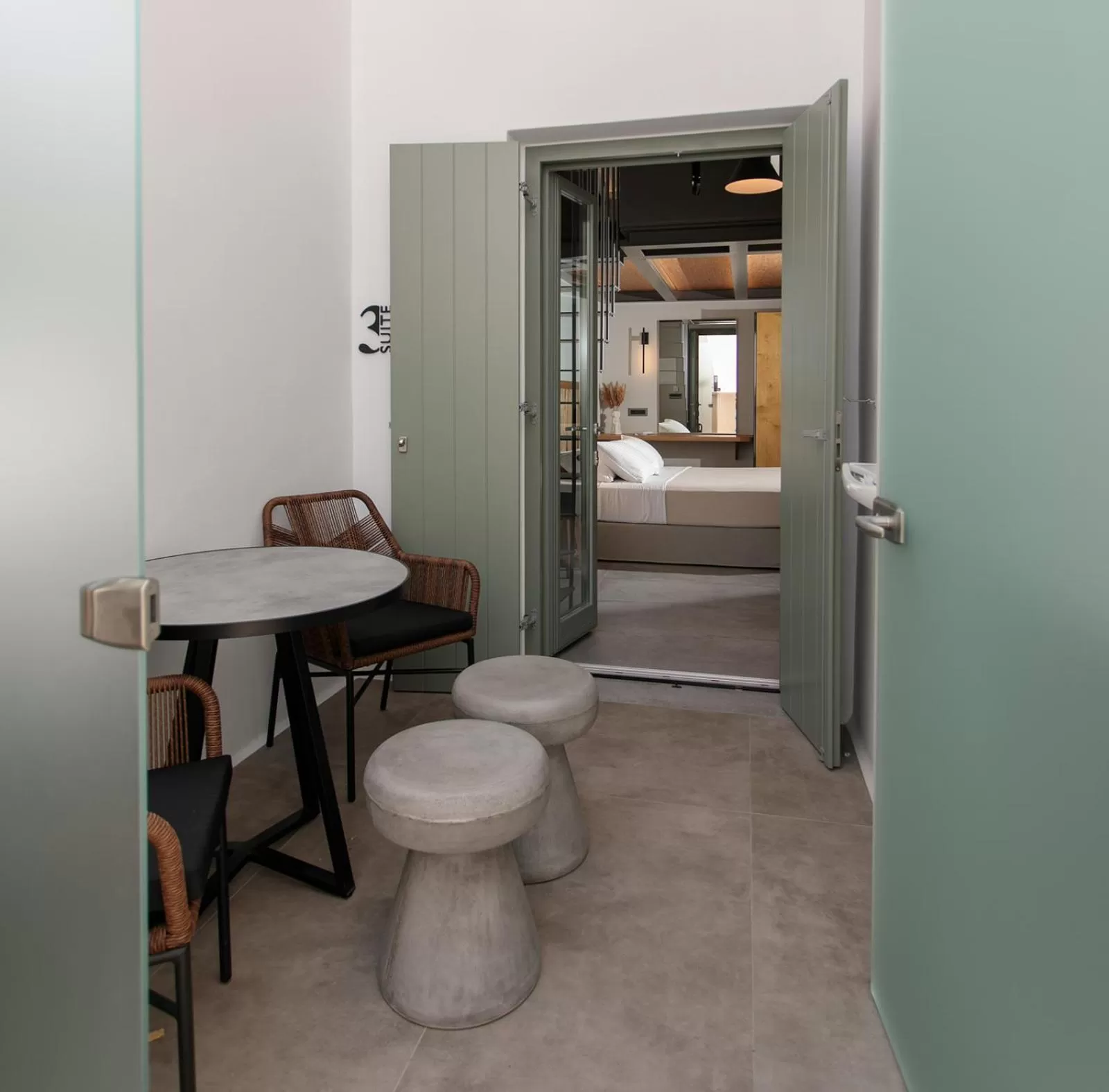 Facade/entrance in "Makava Suites" Your Luxe Urban Sanctuary