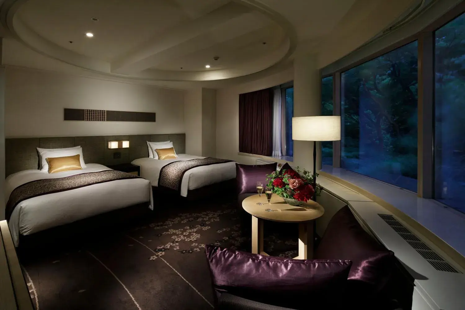 Junior Suite Twin Room Upper Floor (Non-Smoking)+ Sauna Access in The Prince Sakura Tower Tokyo, Autograph Collection Junior Suite Twin Room Upper Floor (Non-Smoking)+ Sauna Access in The Prince Sakura Tower Tokyo, Autograph Collection