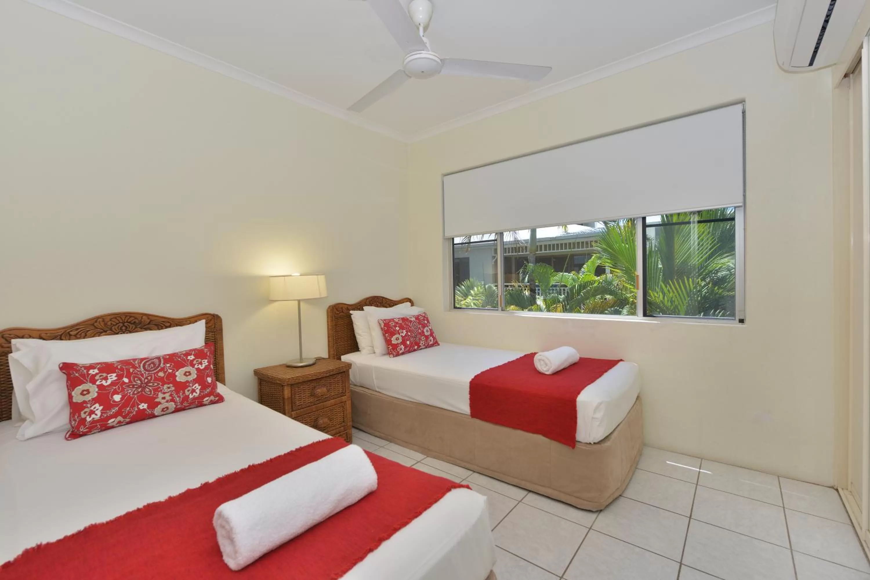 Bed in Driftwood Mantaray - Official Onsite Reception and Check In