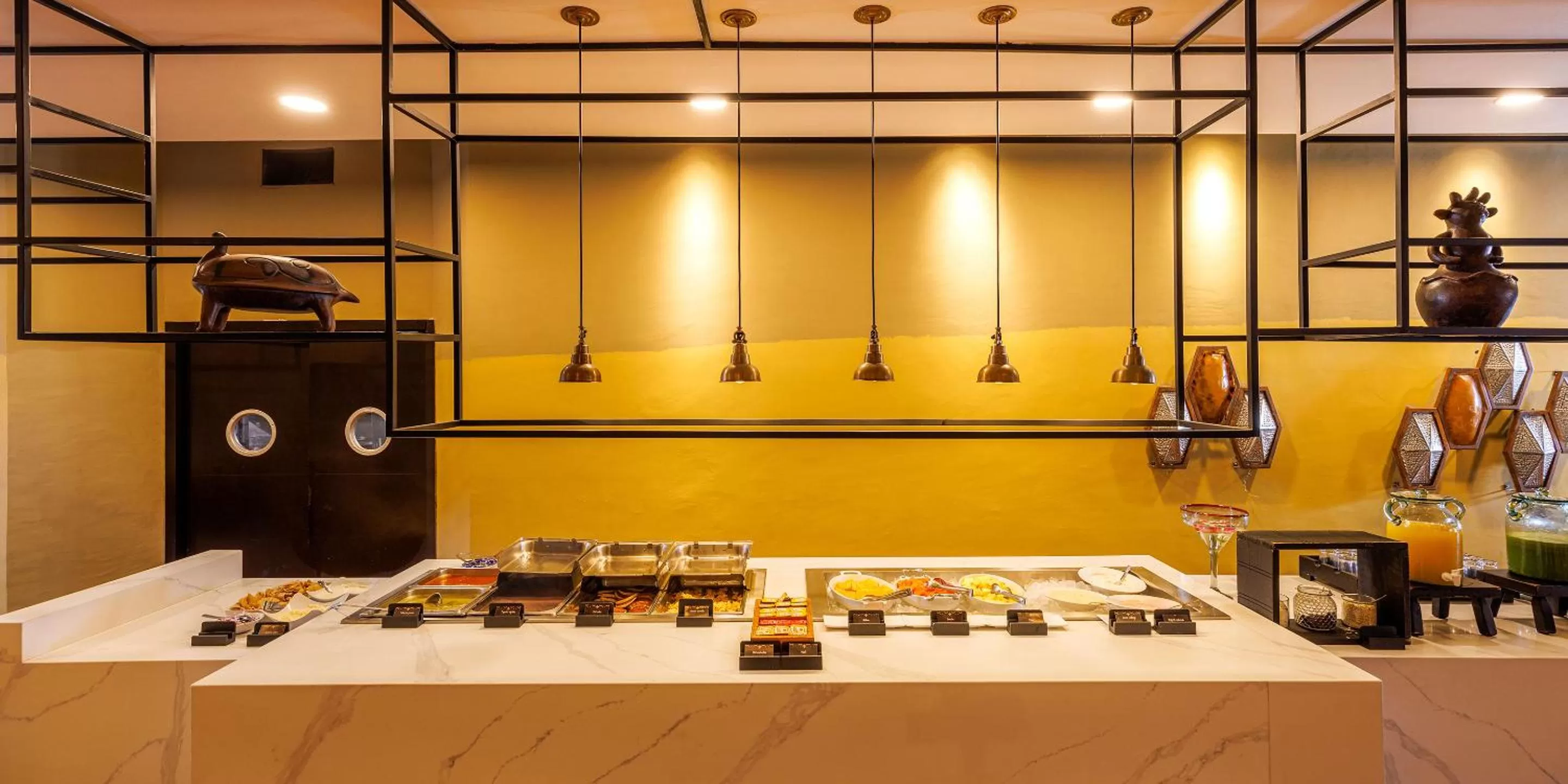 Buffet breakfast in Real de Minas San Miguel de Allende