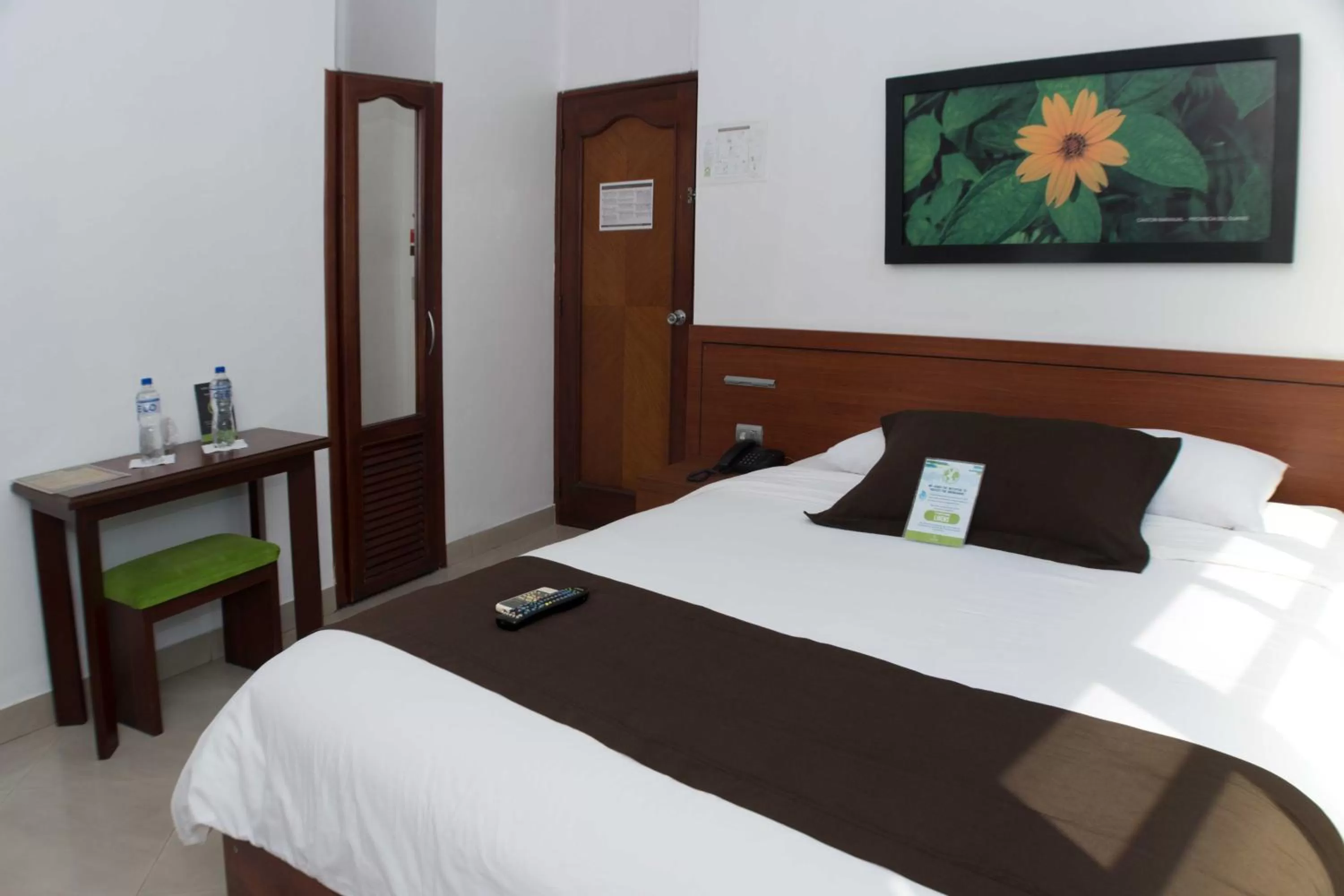 Bed in Hotel Castell