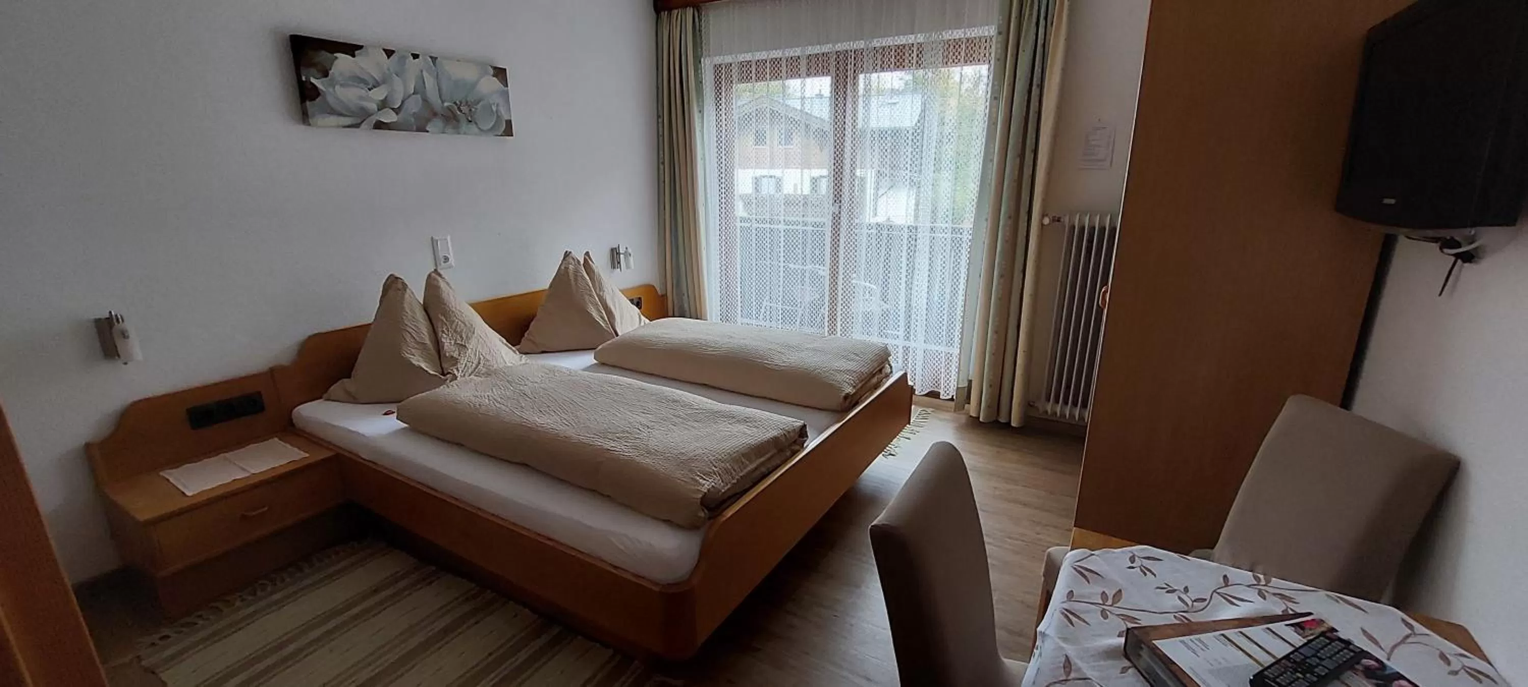 Bed in Pension Wildental