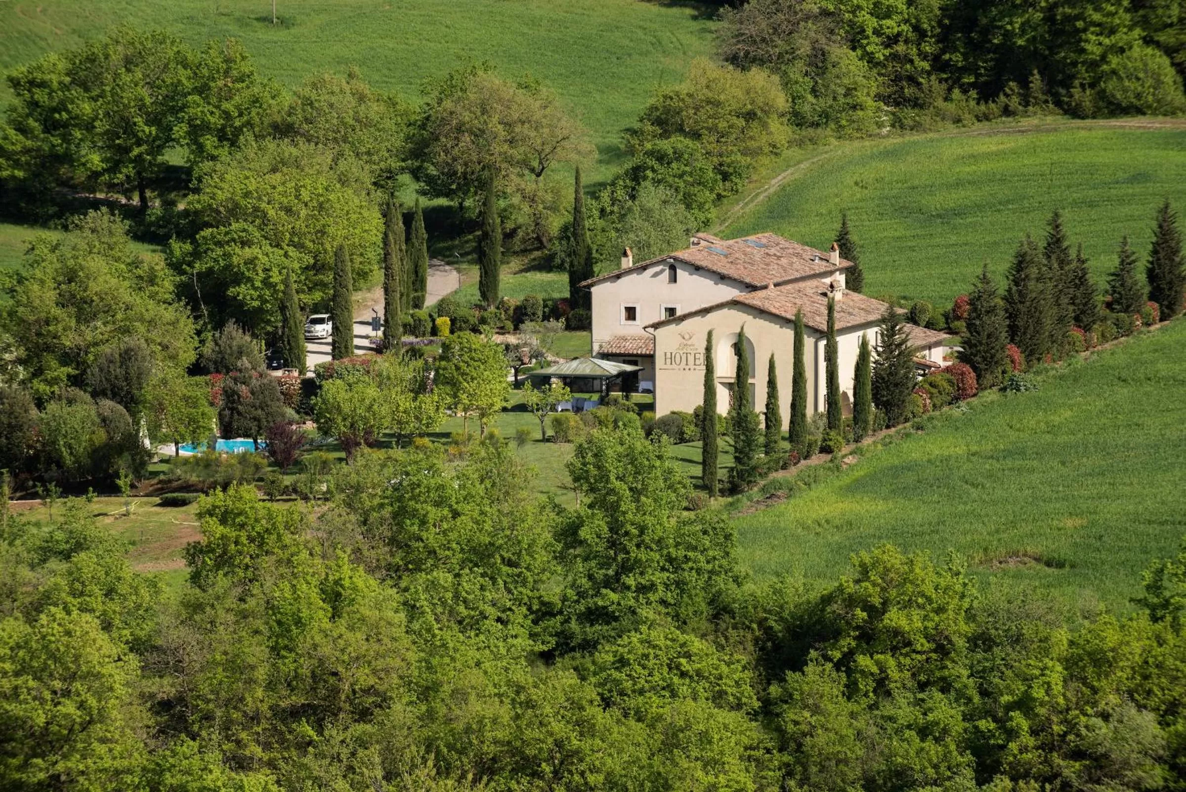 Natural landscape in Relais Osteria Dell'Orcia