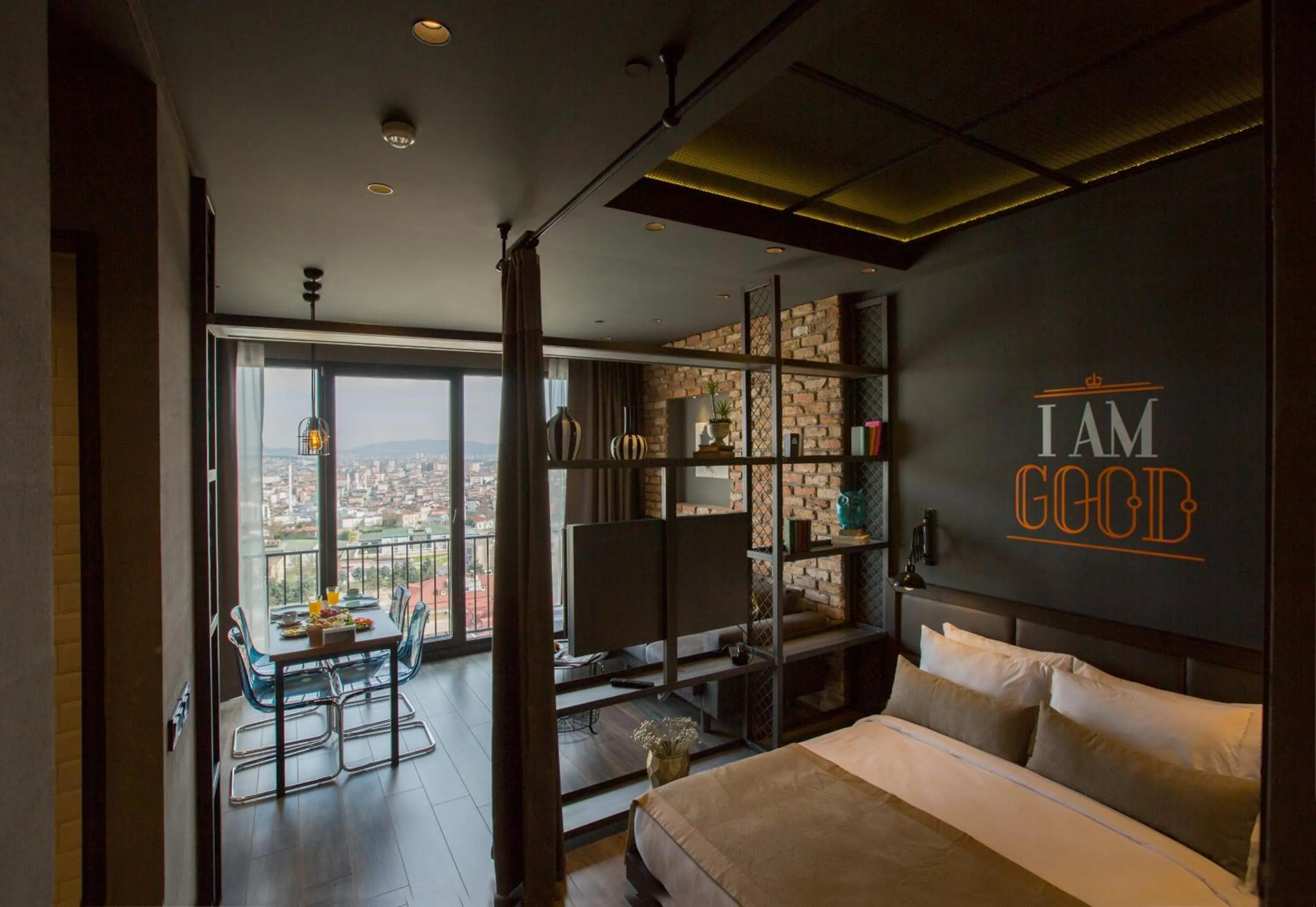 Decorative detail, Bed in Cityloft 161