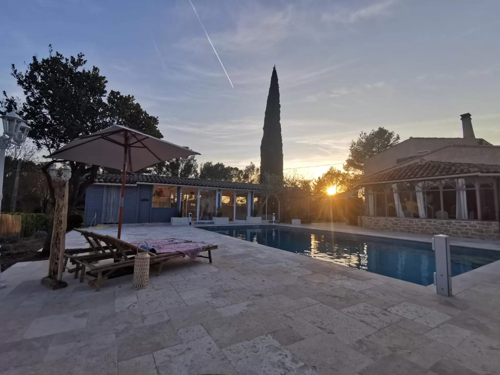 Natural landscape in La Bastide du Mûrier