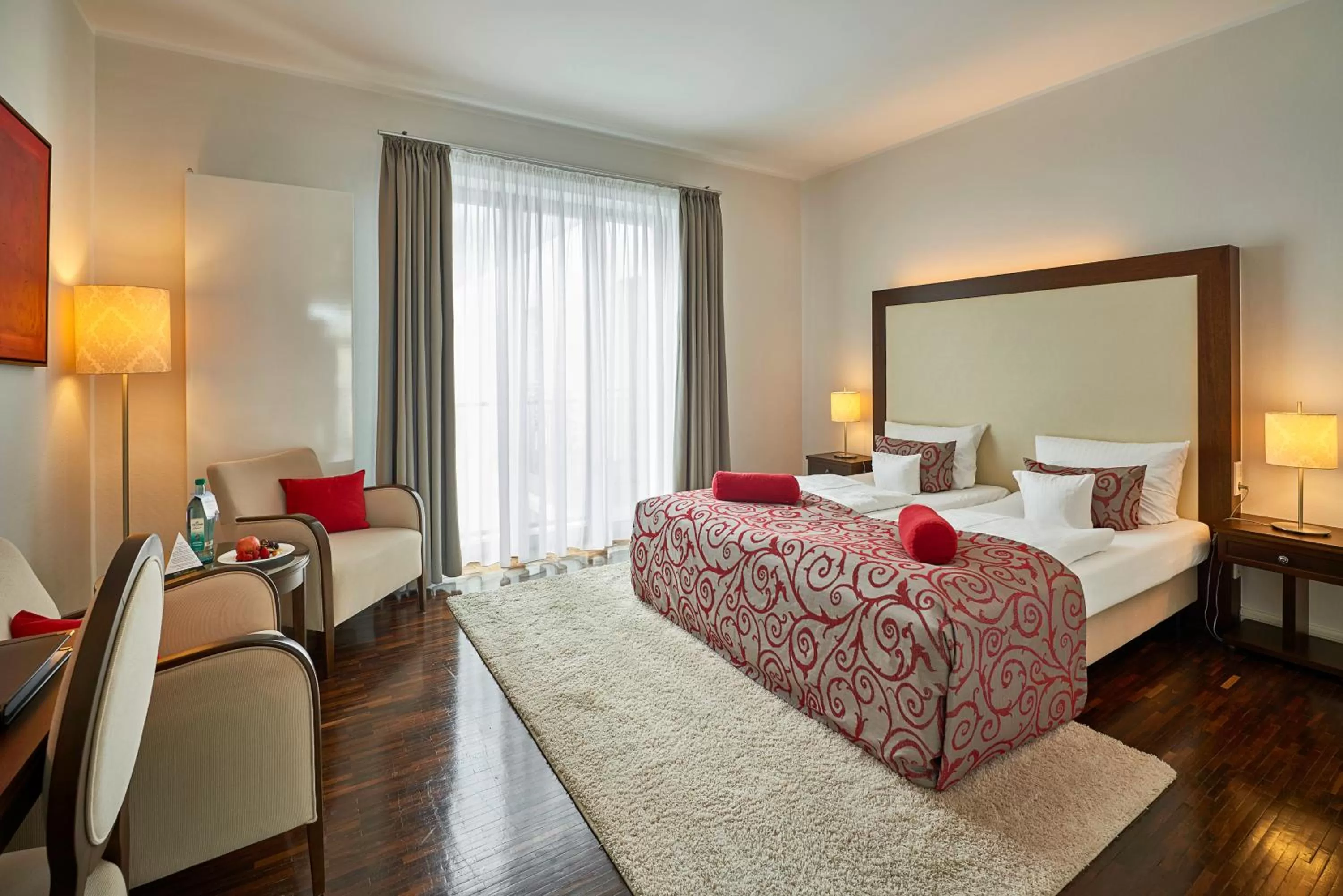 Photo of the whole room, Bed in Hotel Elbresidenz an der Therme