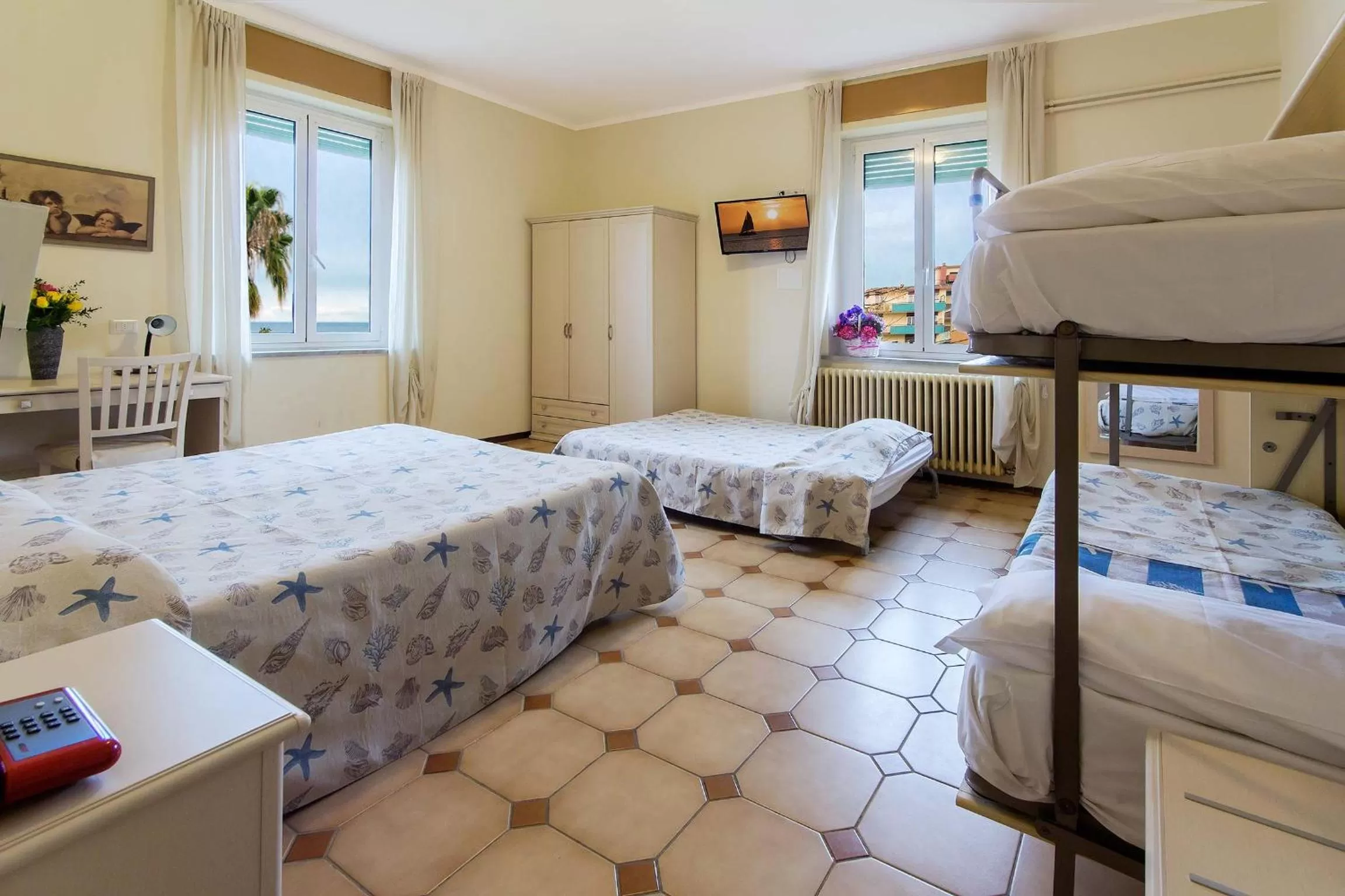 Bed in Hotel Villa San Giuseppe