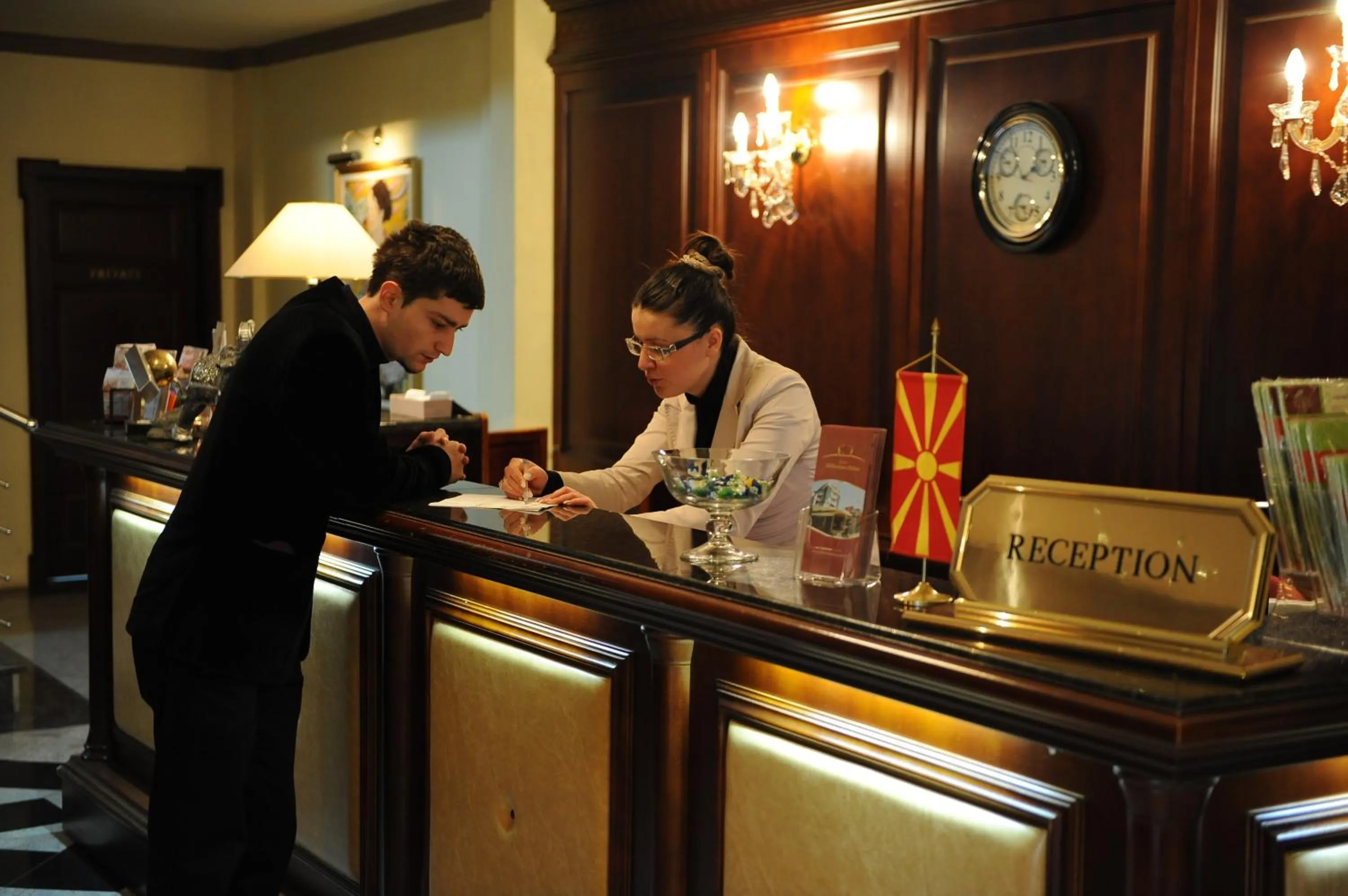 Lobby or reception in Millenium Palace