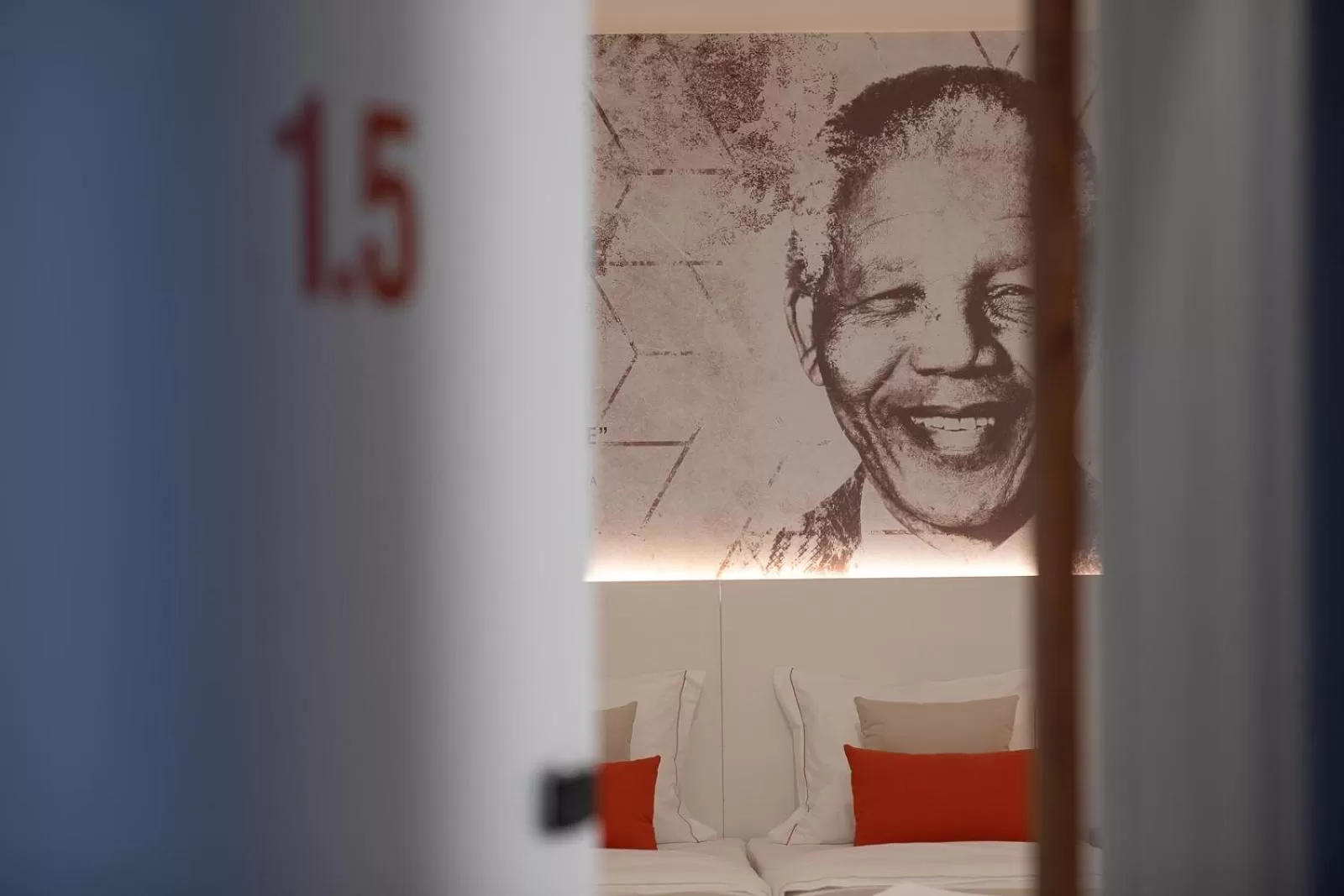 Decorative detail, Bed in The ICONS Lisbon Hotel