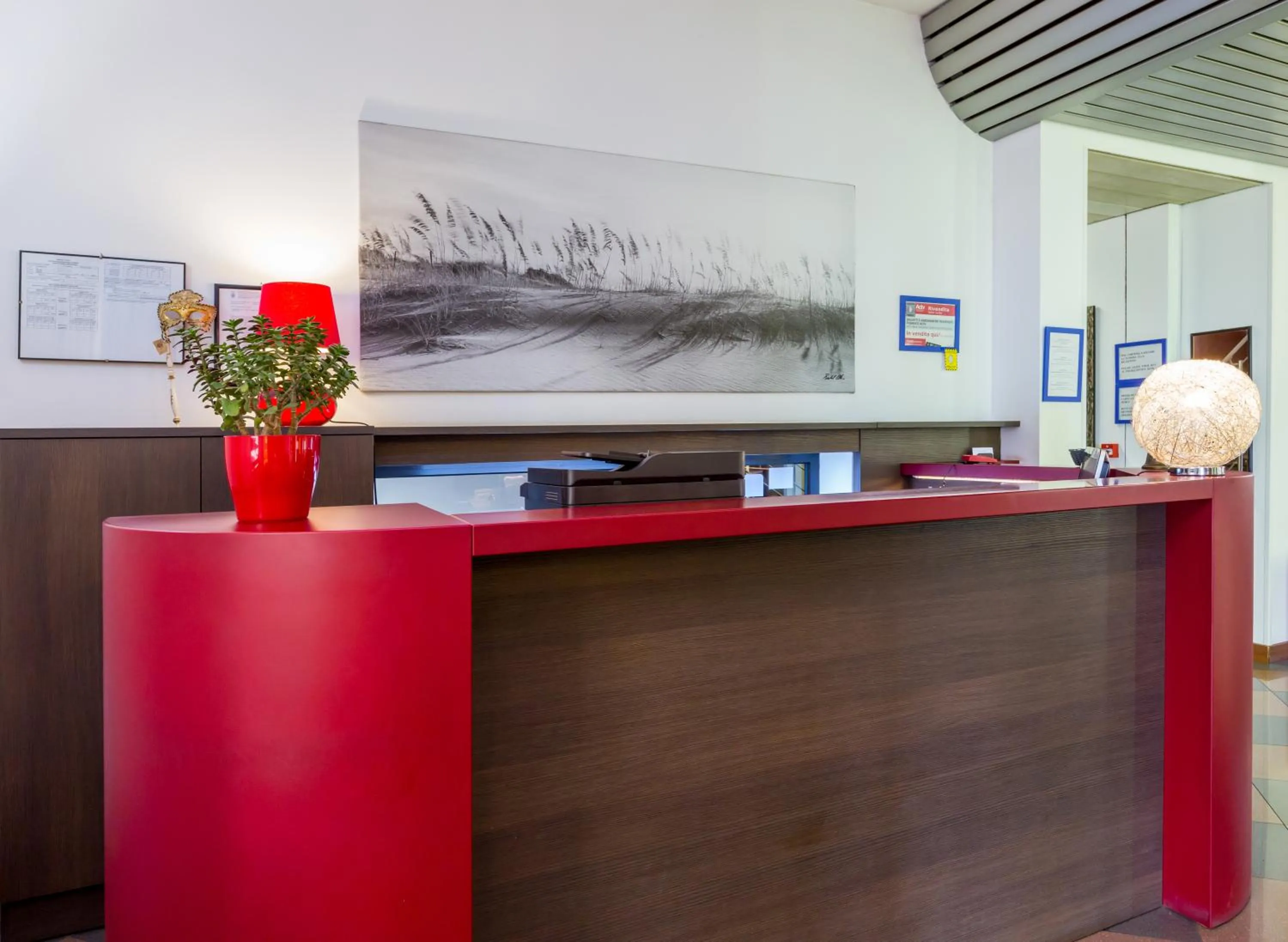 Lobby or reception in Hotel Adria