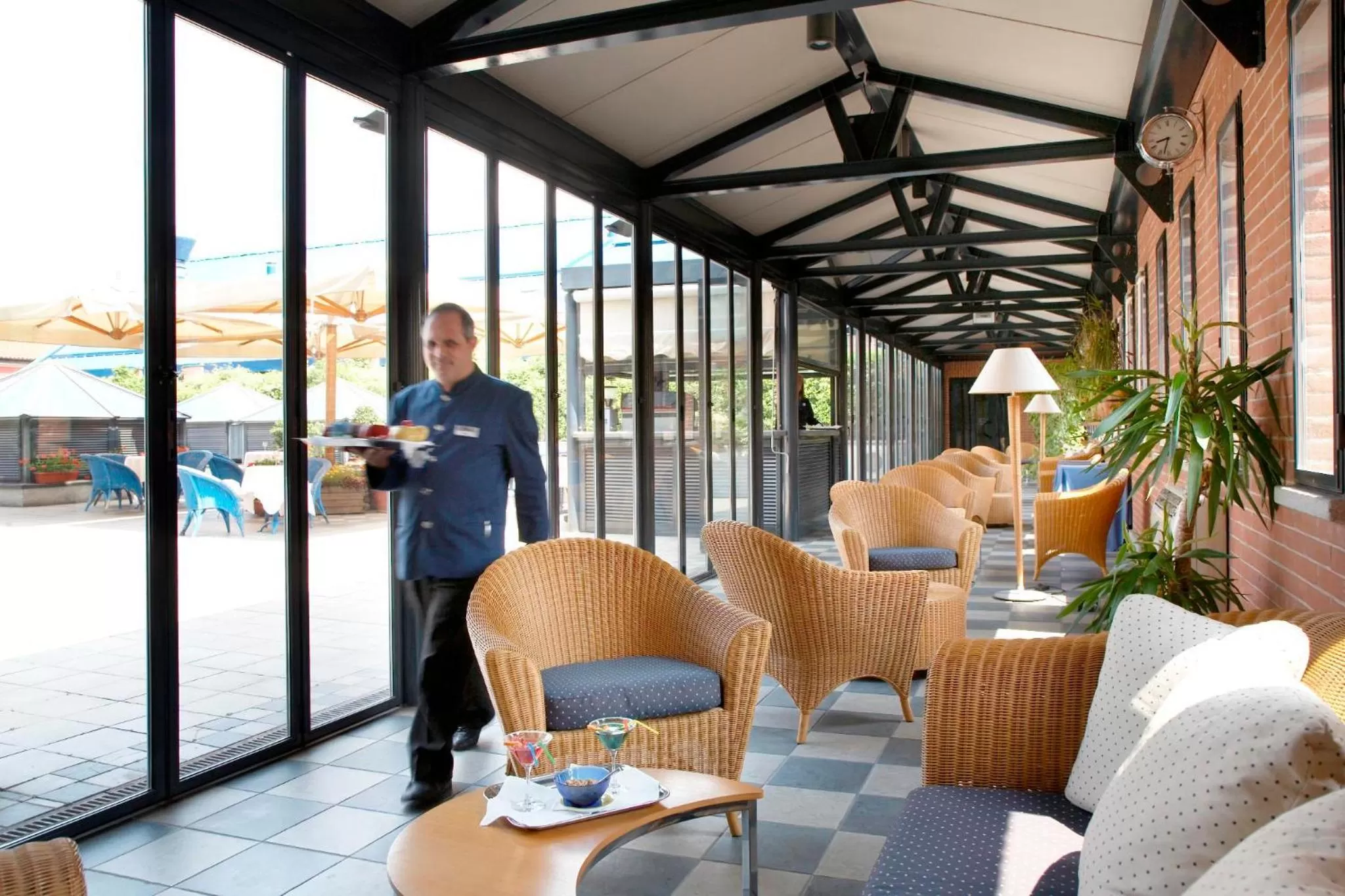 Staff in Pacific Hotel Fortino