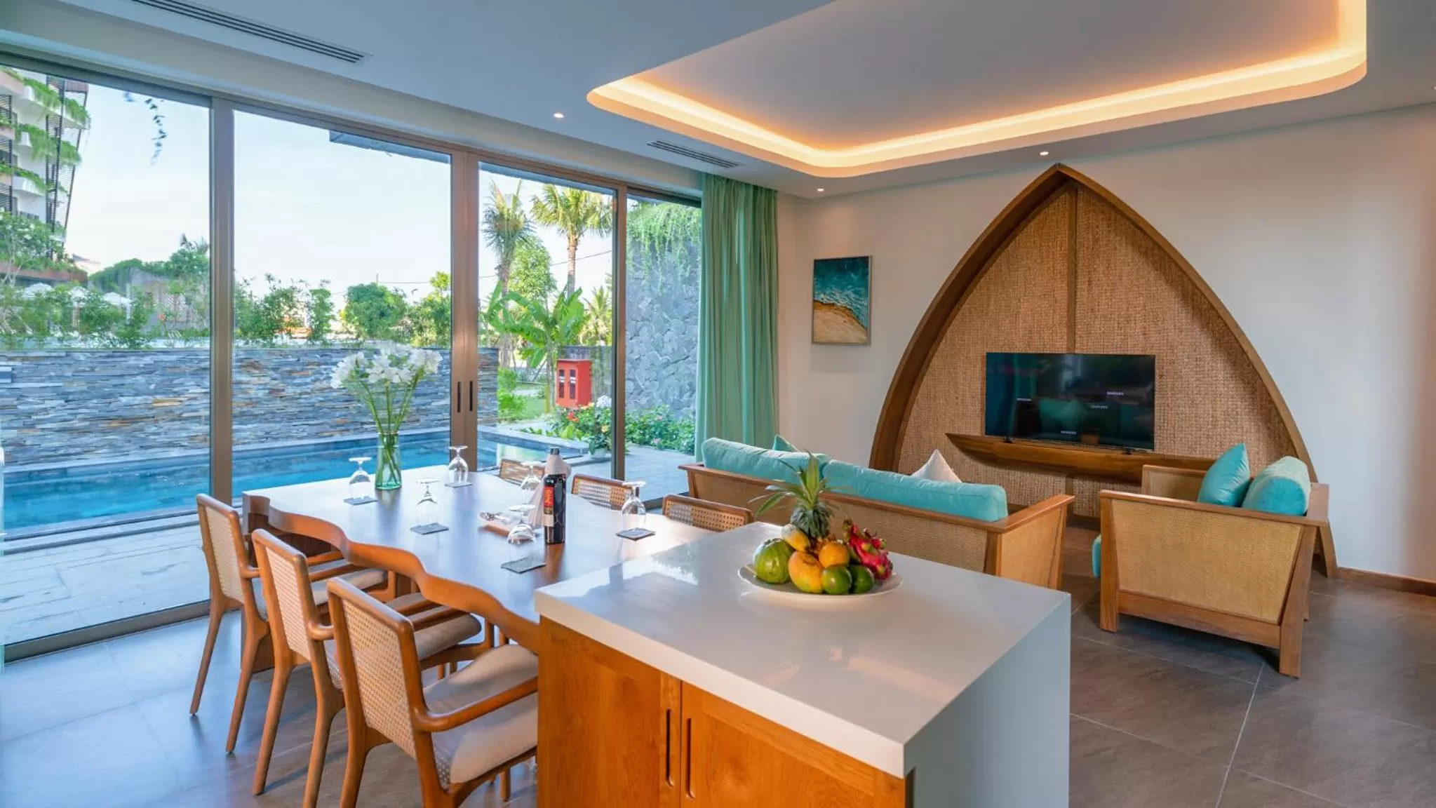 Kitchen or kitchenette in Bellerive Hoi An Resort and Spa