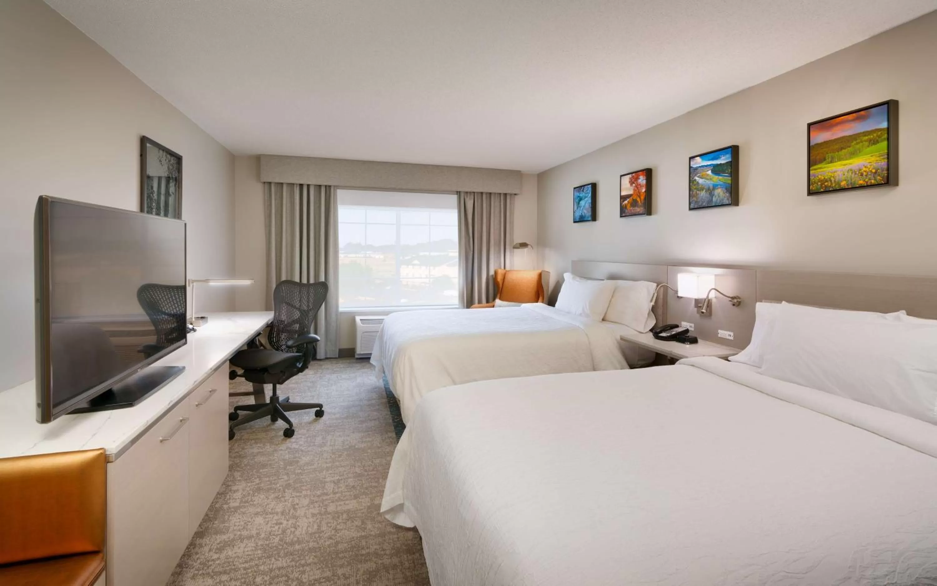 Bedroom, Bed in Hilton Garden Inn Idaho Falls