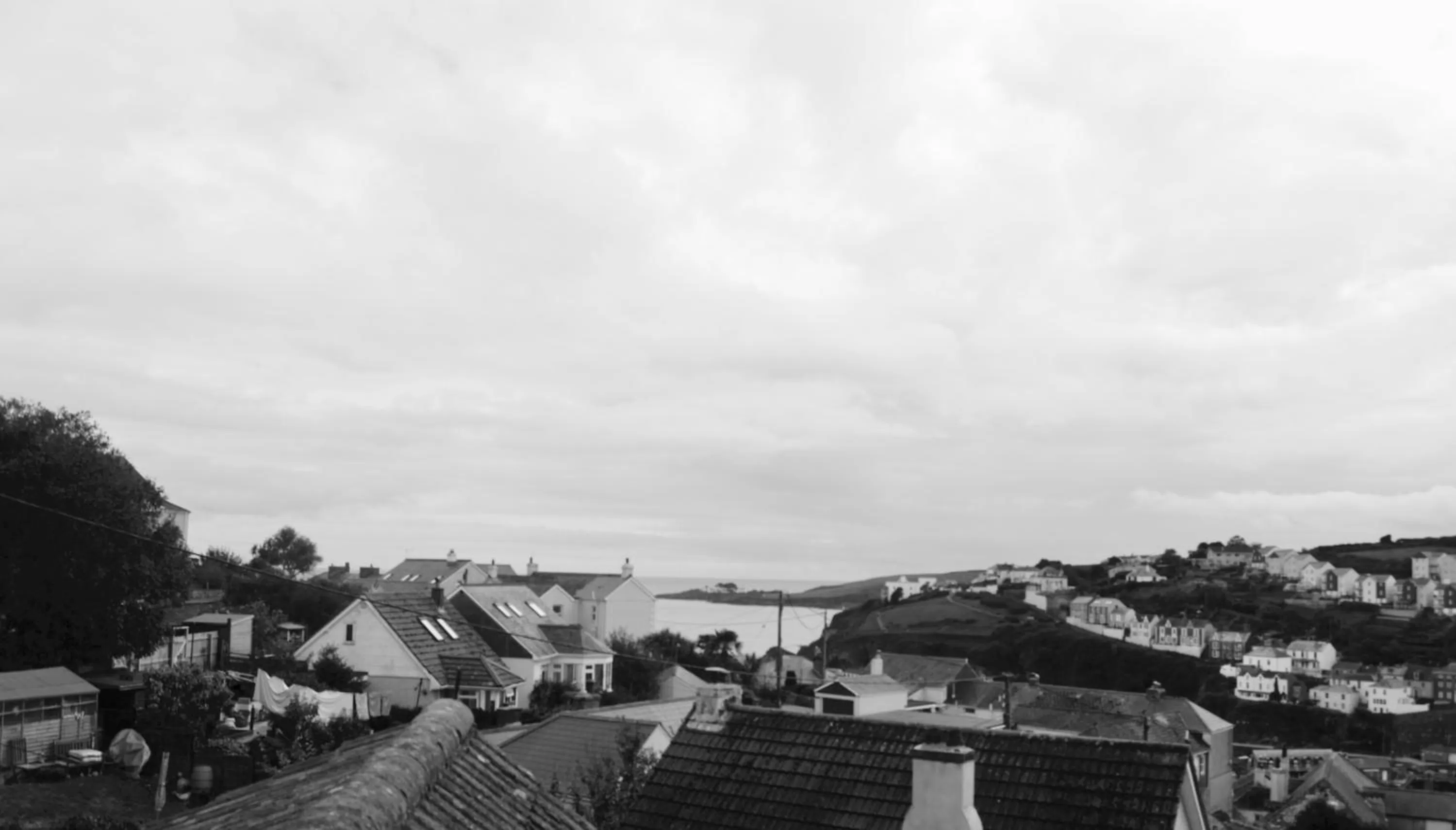 Sea view in Tregorran Guest House Mevagissey