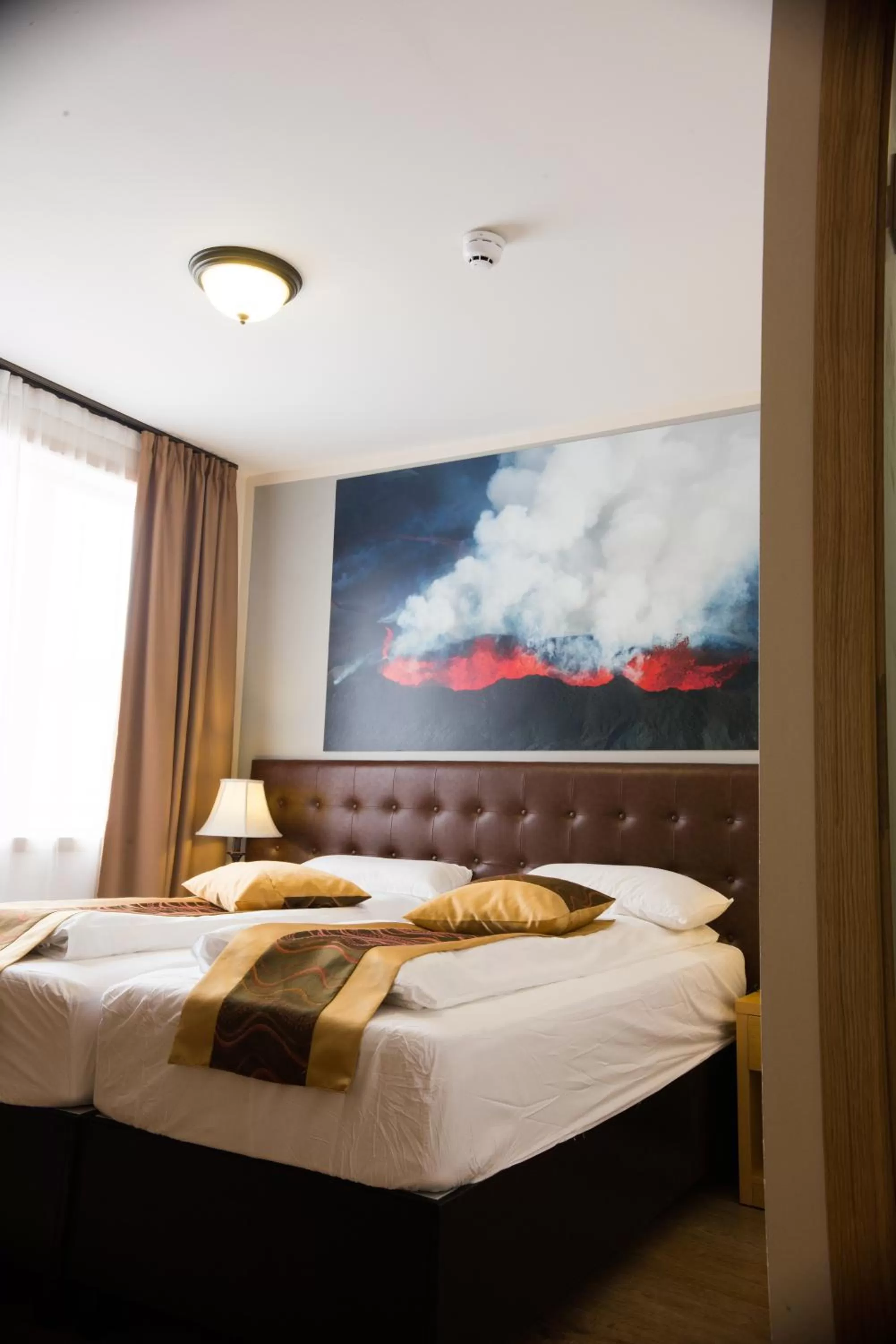 Bedroom, Bed in Hotel Jazz - By Keflavik Airport - Reykjavik - Iceland