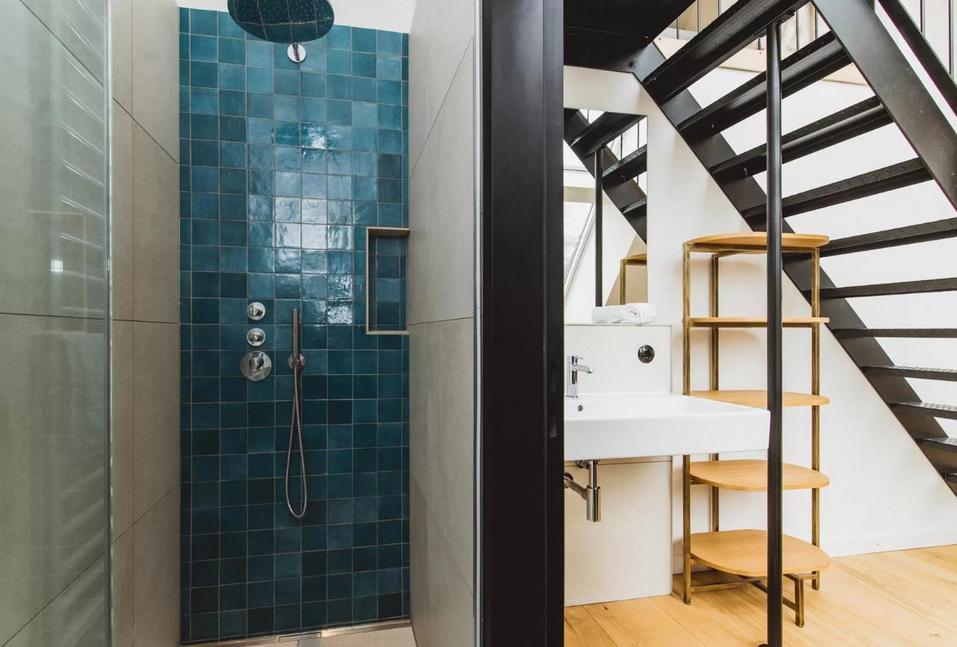 Bathroom in Gut Damp Ferien Lofts