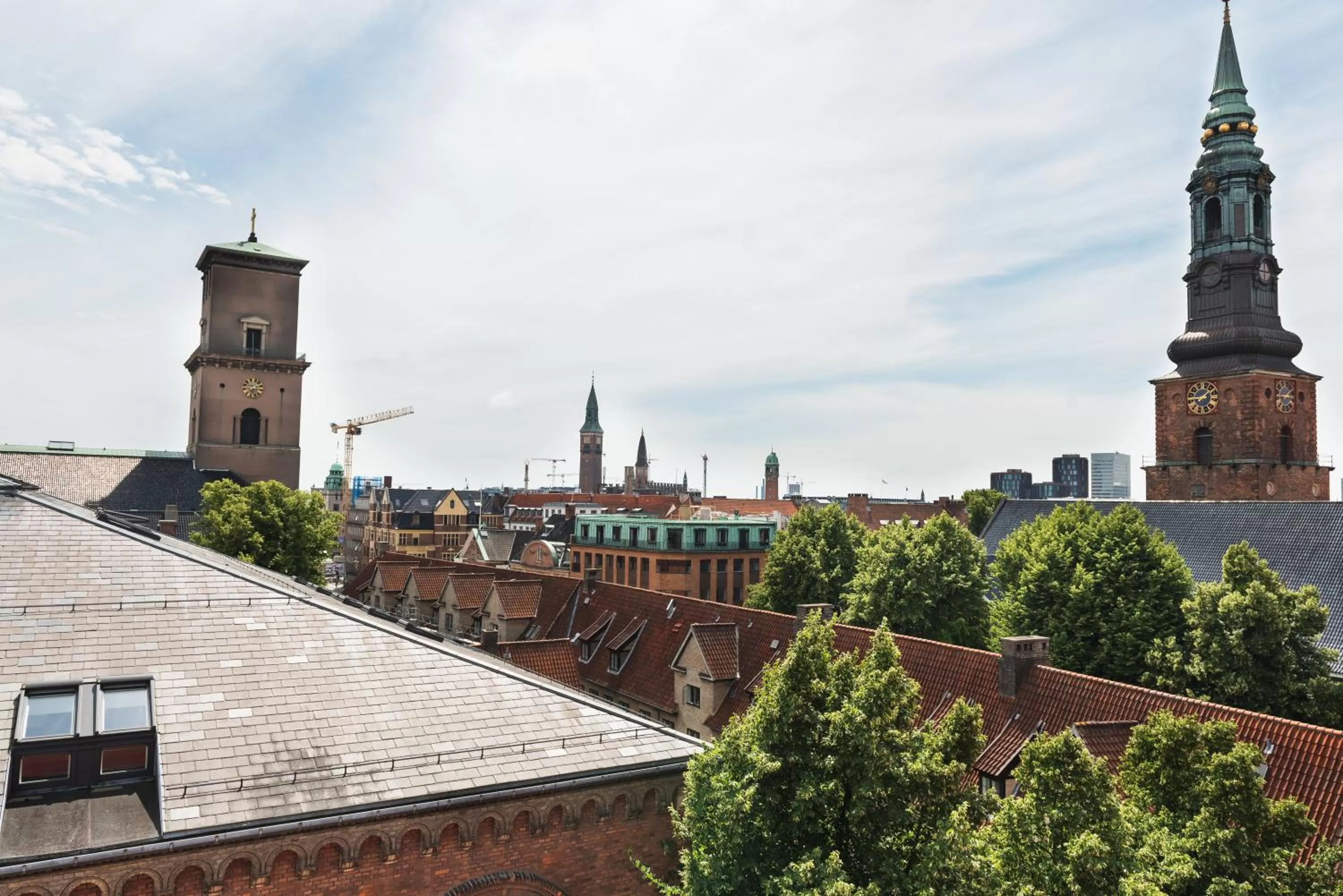 City view in Hotel Skt Petri