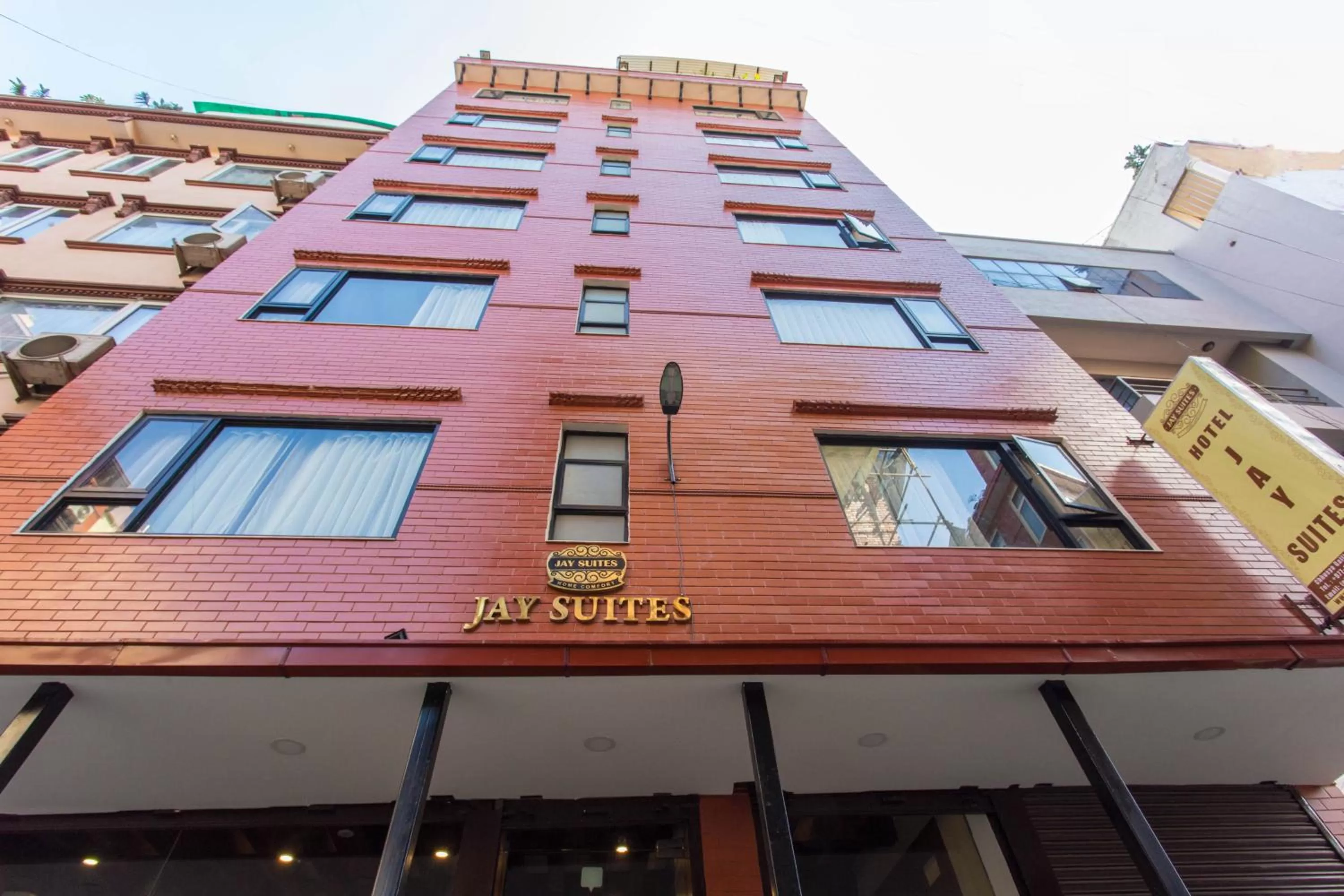 Property building in Hotel Jay Suites