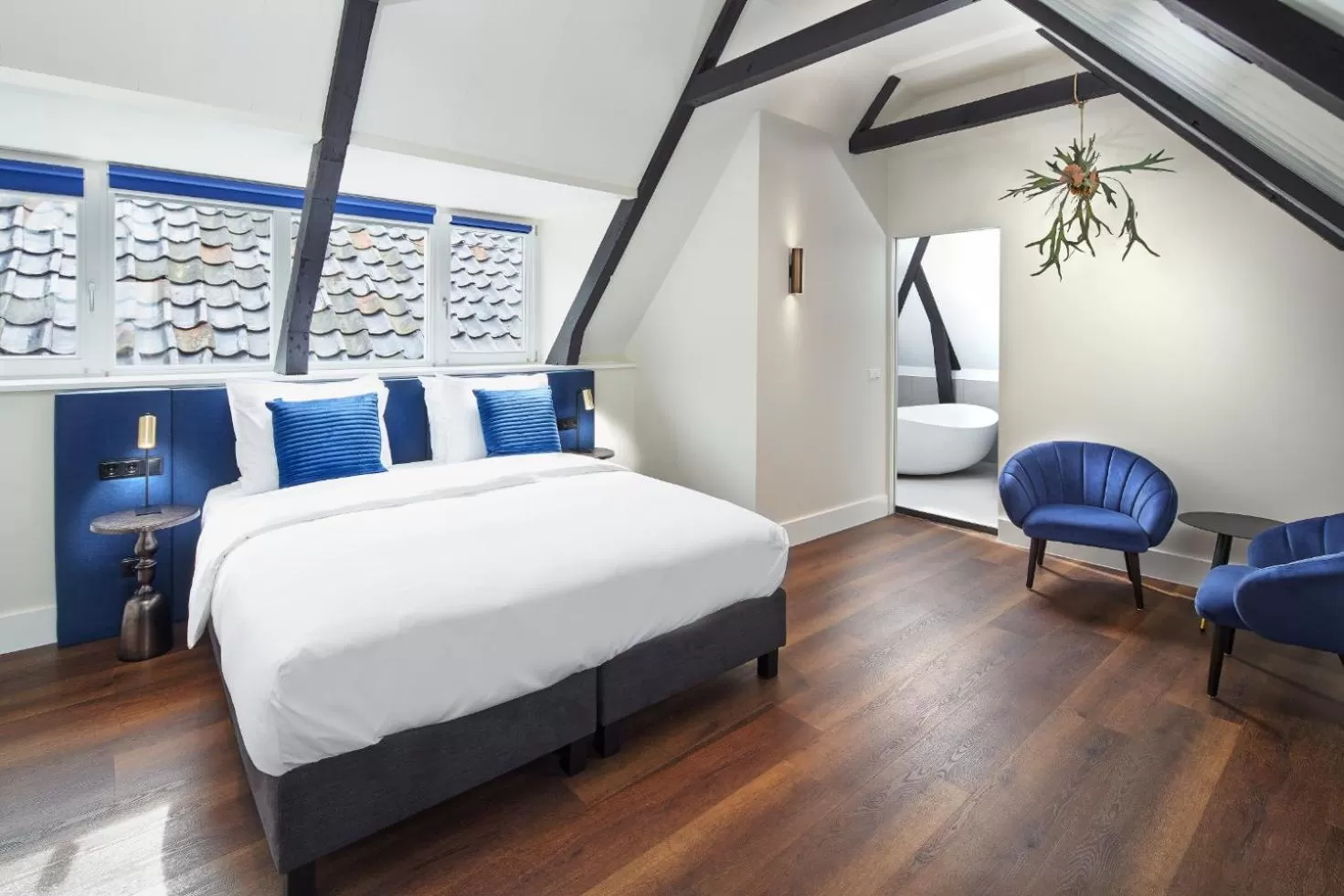 Bedroom, Bed in Boutique Hotel Brasa Beemster