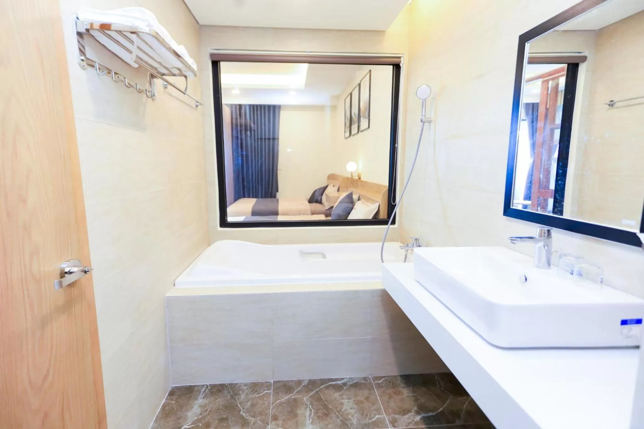 Bed in Tony Apartment -FLC Sea Tower Quy Nhon