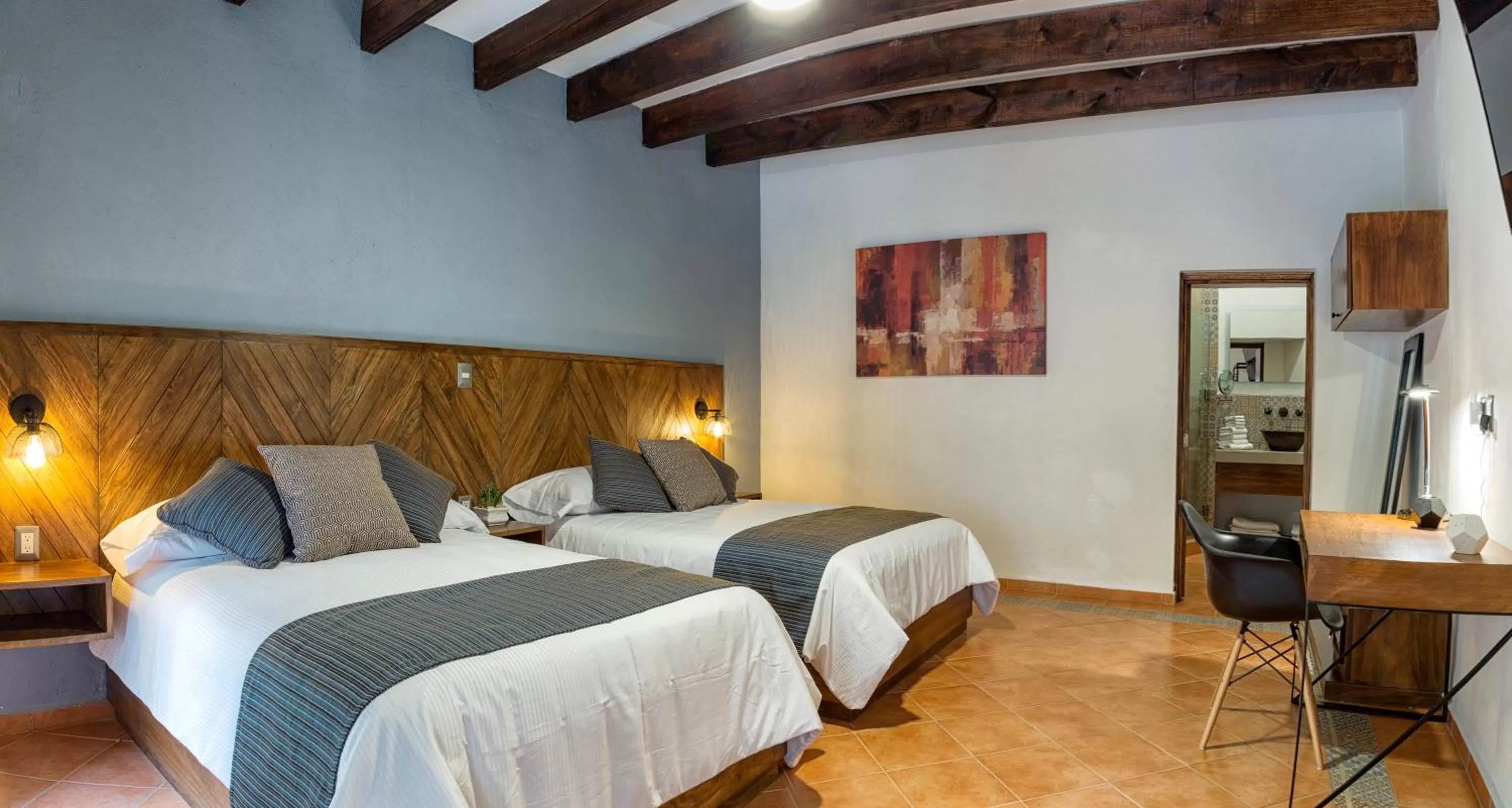 Photo of the whole room, Bed in Morazul Hotel Boutique