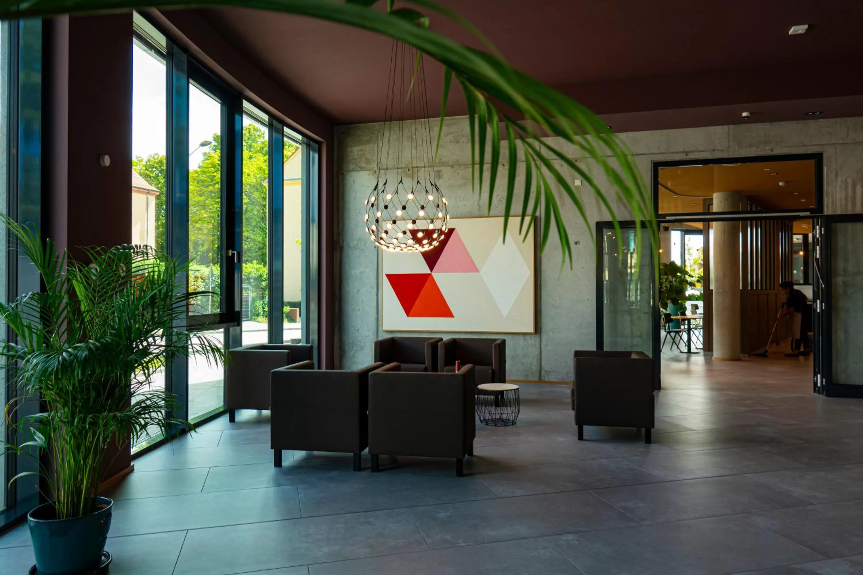 Lobby or reception in H24 Stadthotel Bernau