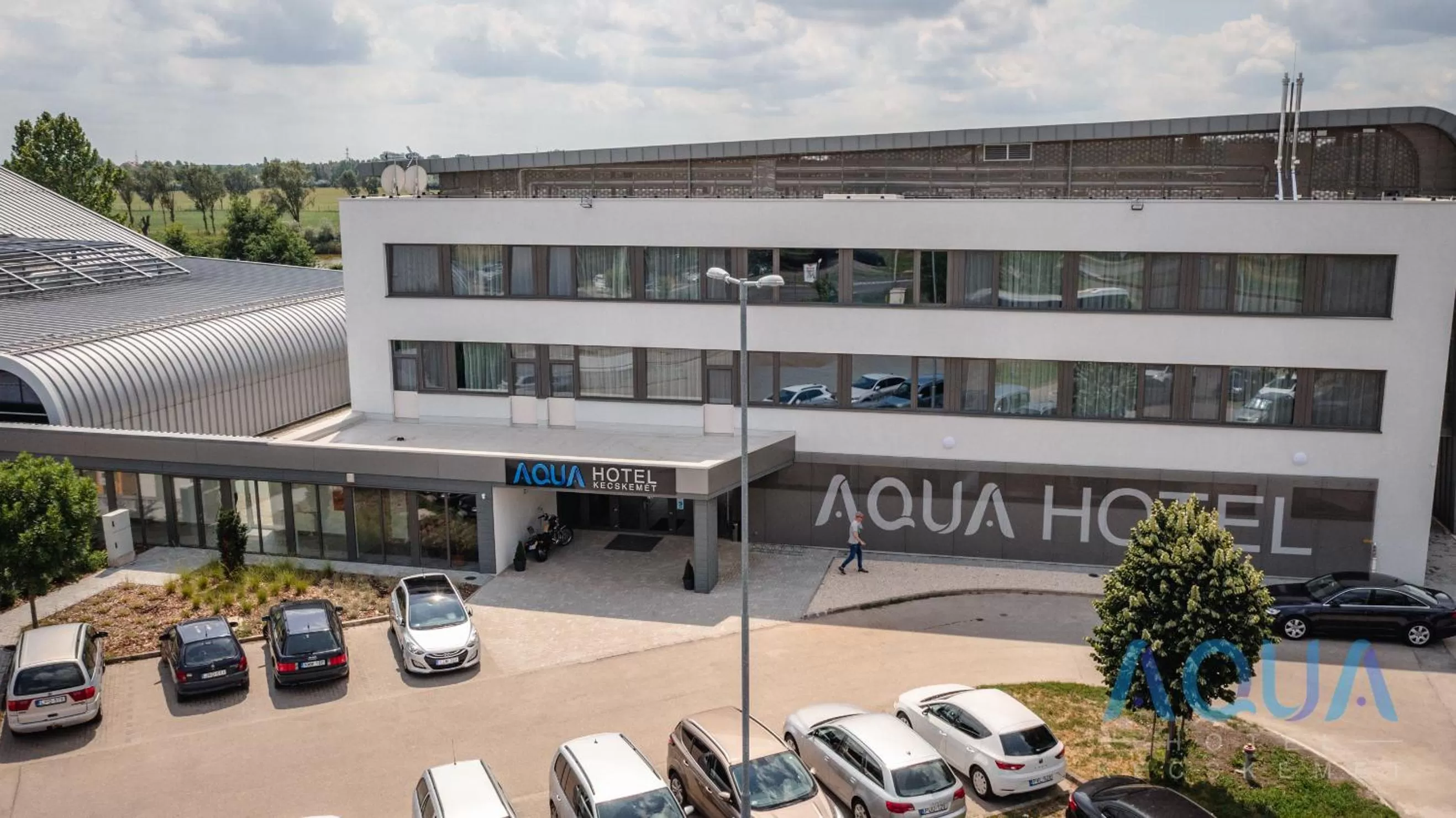 Property Building in Aqua Hotel