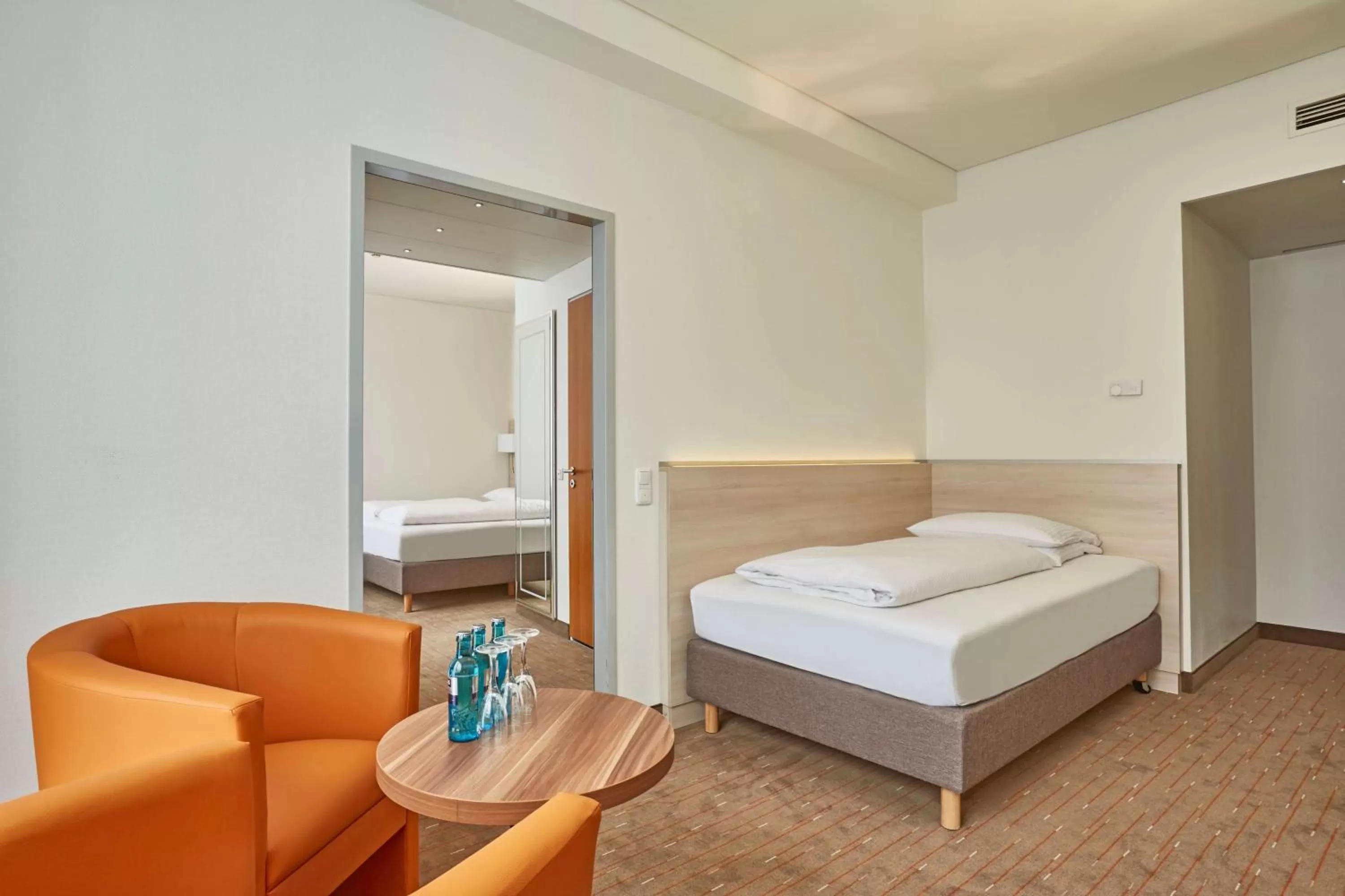 Photo of the whole room, Bed in H+ Hotel Berlin Mitte