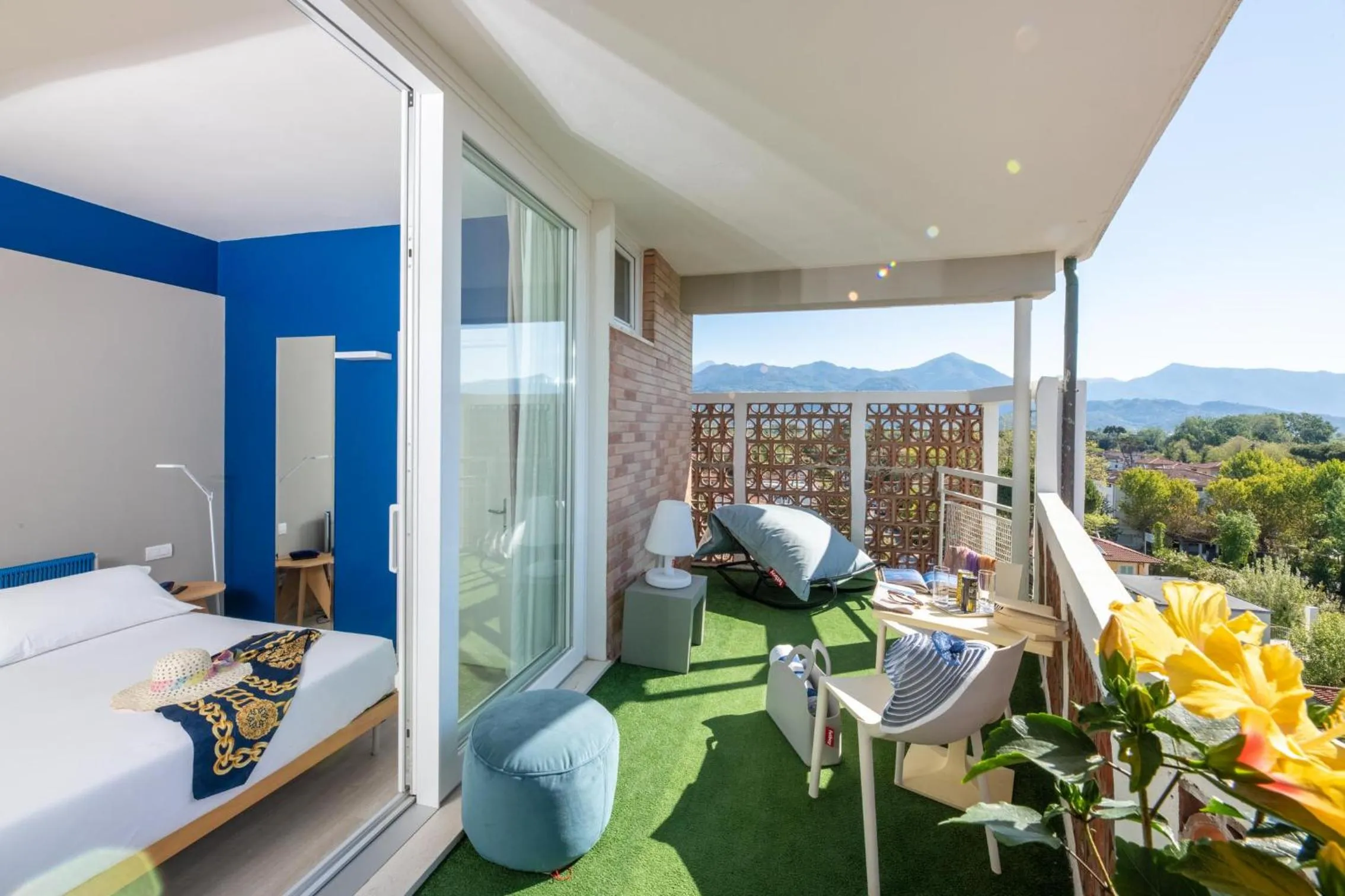 Natural landscape, Bed in Amarina Hotel