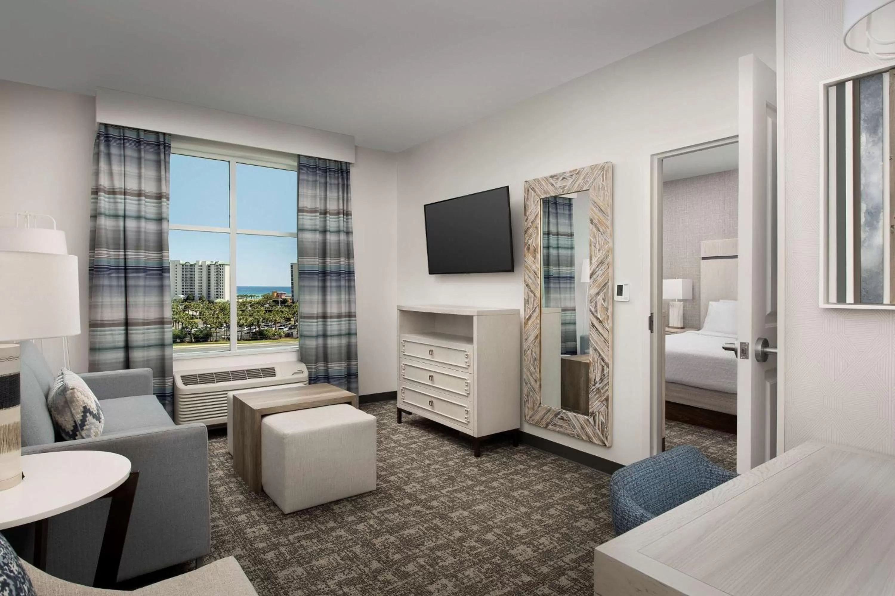 Bedroom, Bed in Homewood Suites By Hilton Destin