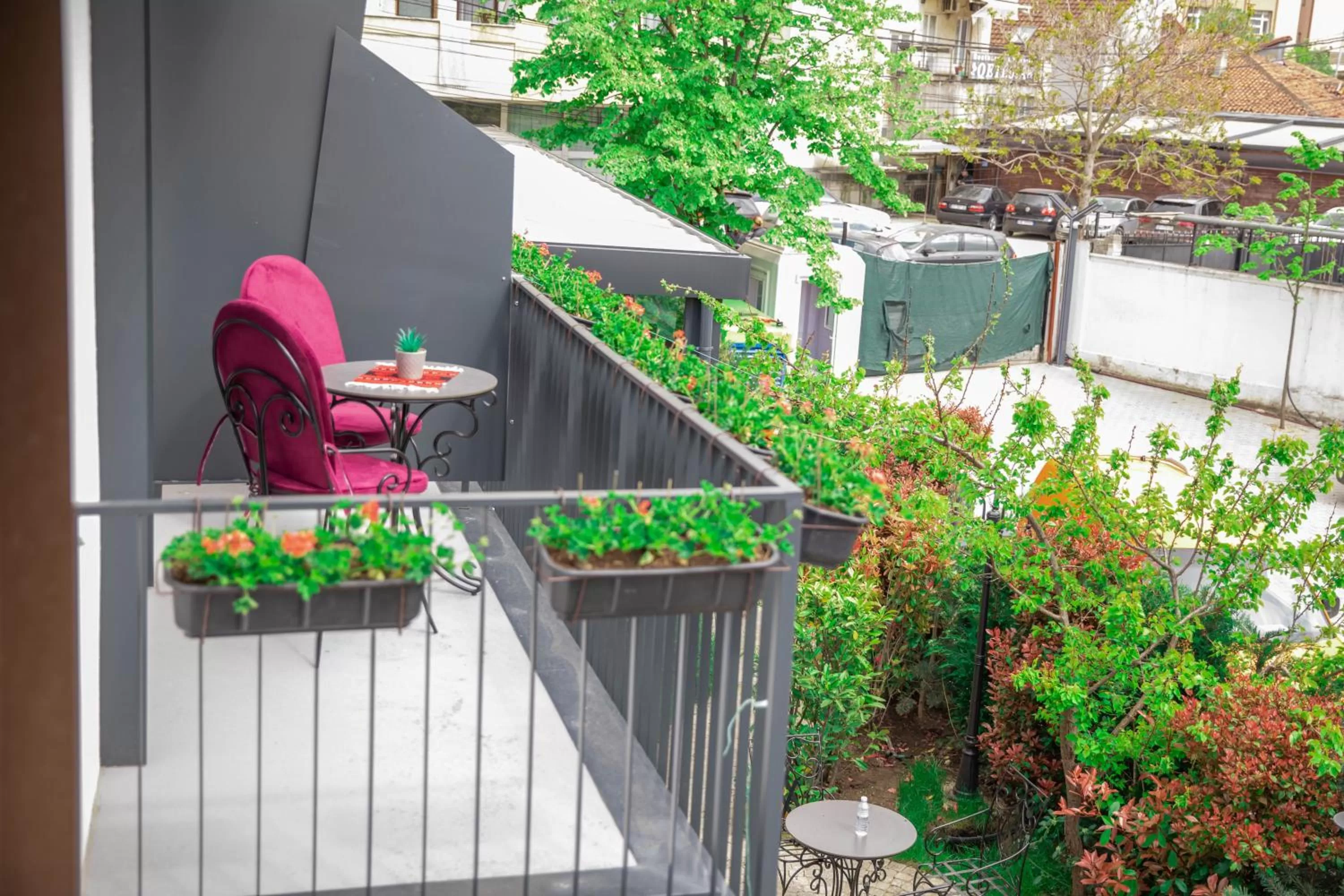Balcony/Terrace in Etnomania Boutique Hotel